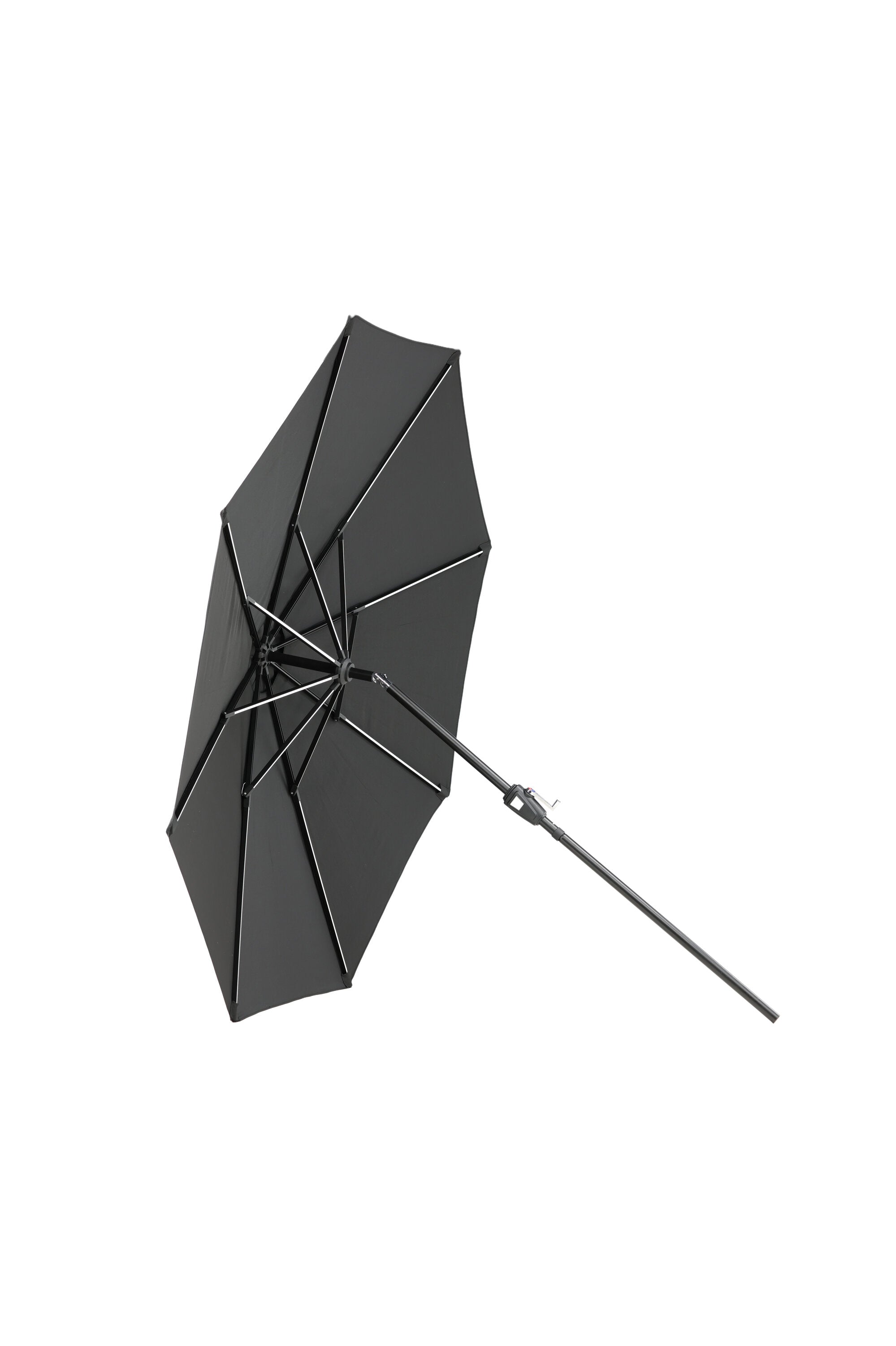 Sabal Sonnenschirm in Schwarz präsentiert im Onlineshop von KAQTU Design AG. Sonnenschirm ist von Venture Home