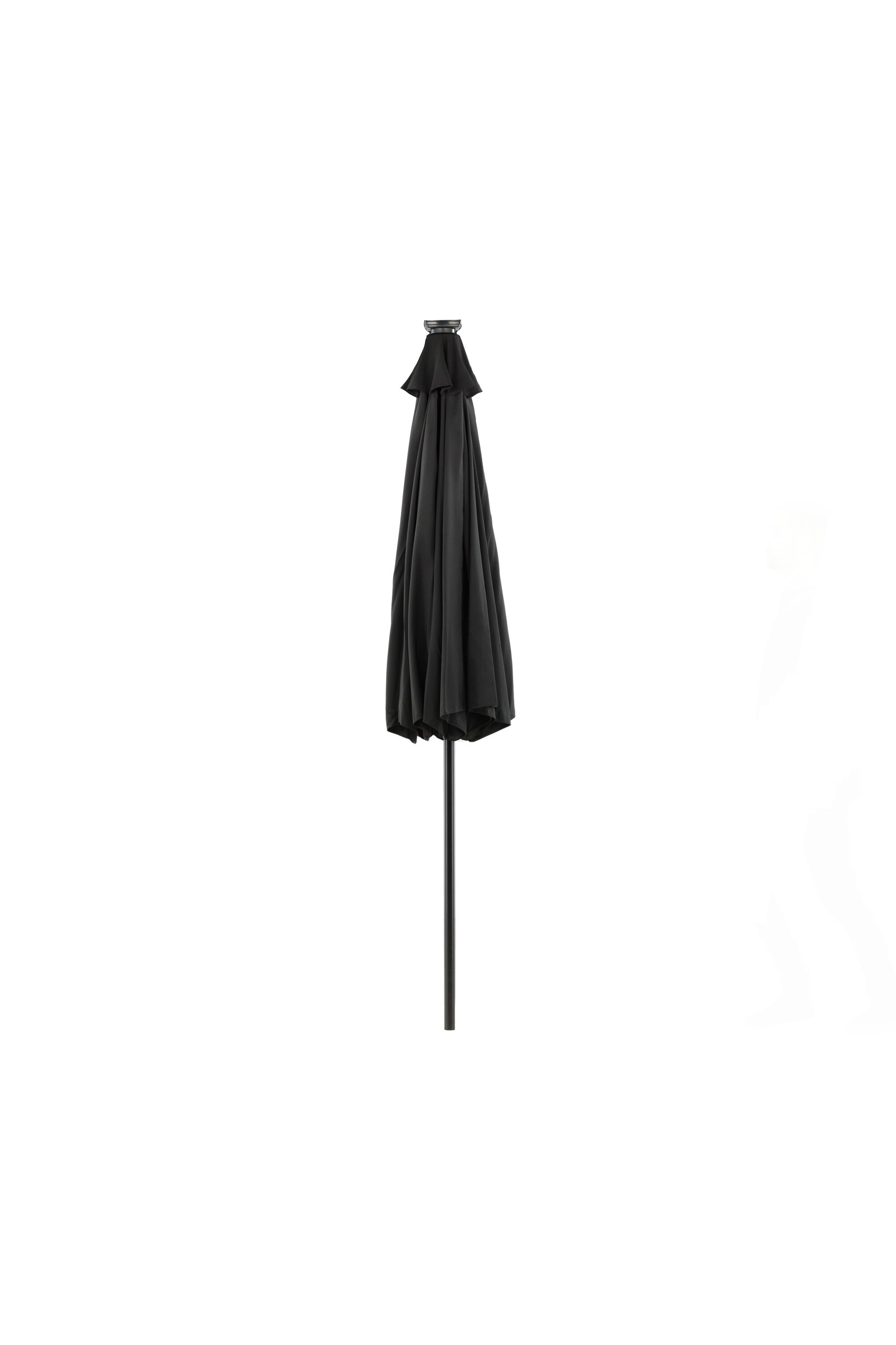 Sabal Sonnenschirm in Schwarz präsentiert im Onlineshop von KAQTU Design AG. Sonnenschirm ist von Venture Home