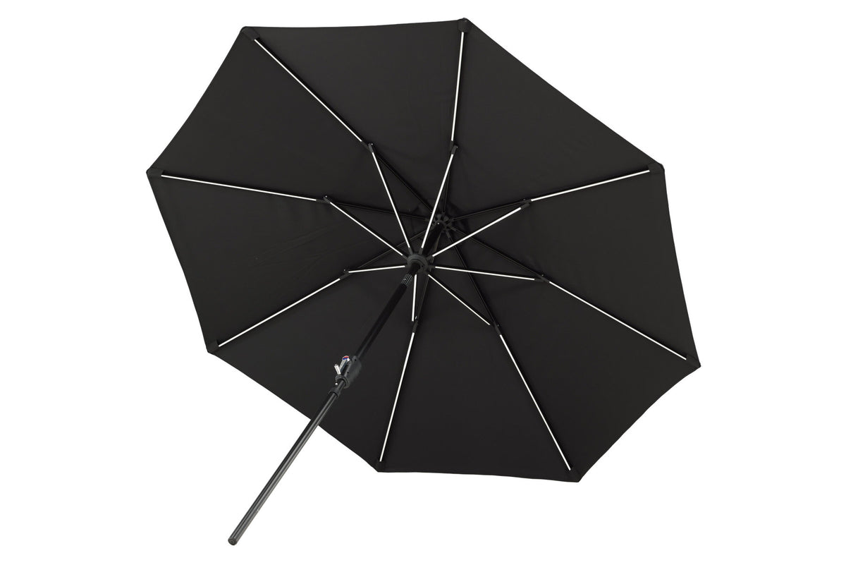 Sabal Sonnenschirm in Schwarz präsentiert im Onlineshop von KAQTU Design AG. Sonnenschirm ist von Venture Home