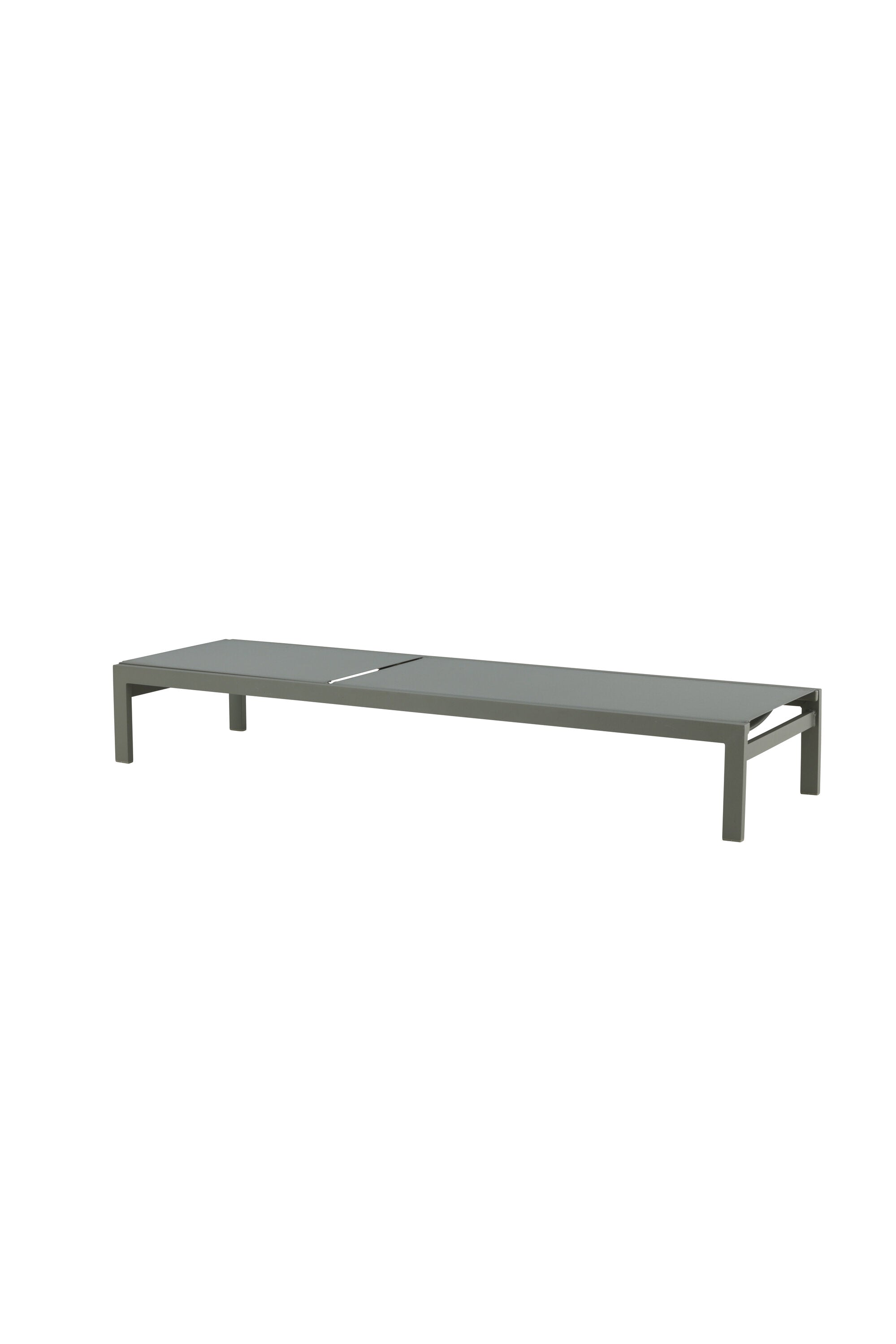 Copacabana Sonnenliege in Khaki präsentiert im Onlineshop von KAQTU Design AG. Liegestuhl ist von Venture Home