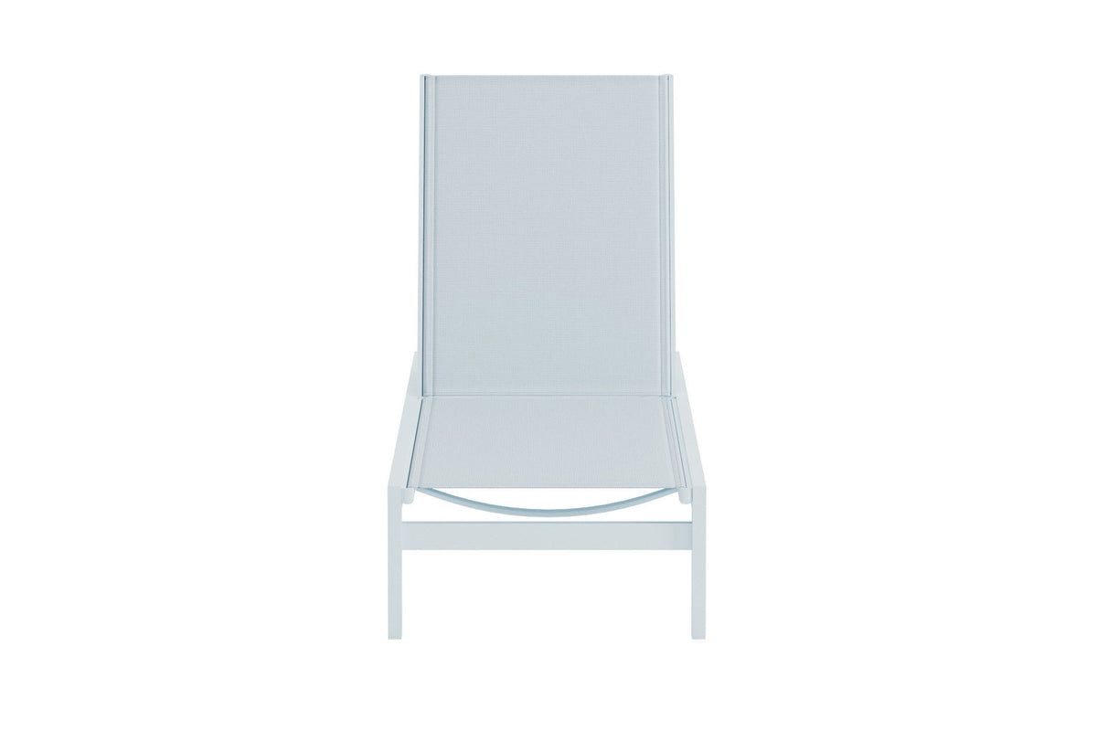 Copacabana Sonnenliege in Hellblau präsentiert im Onlineshop von KAQTU Design AG. Liegestuhl ist von Venture Home