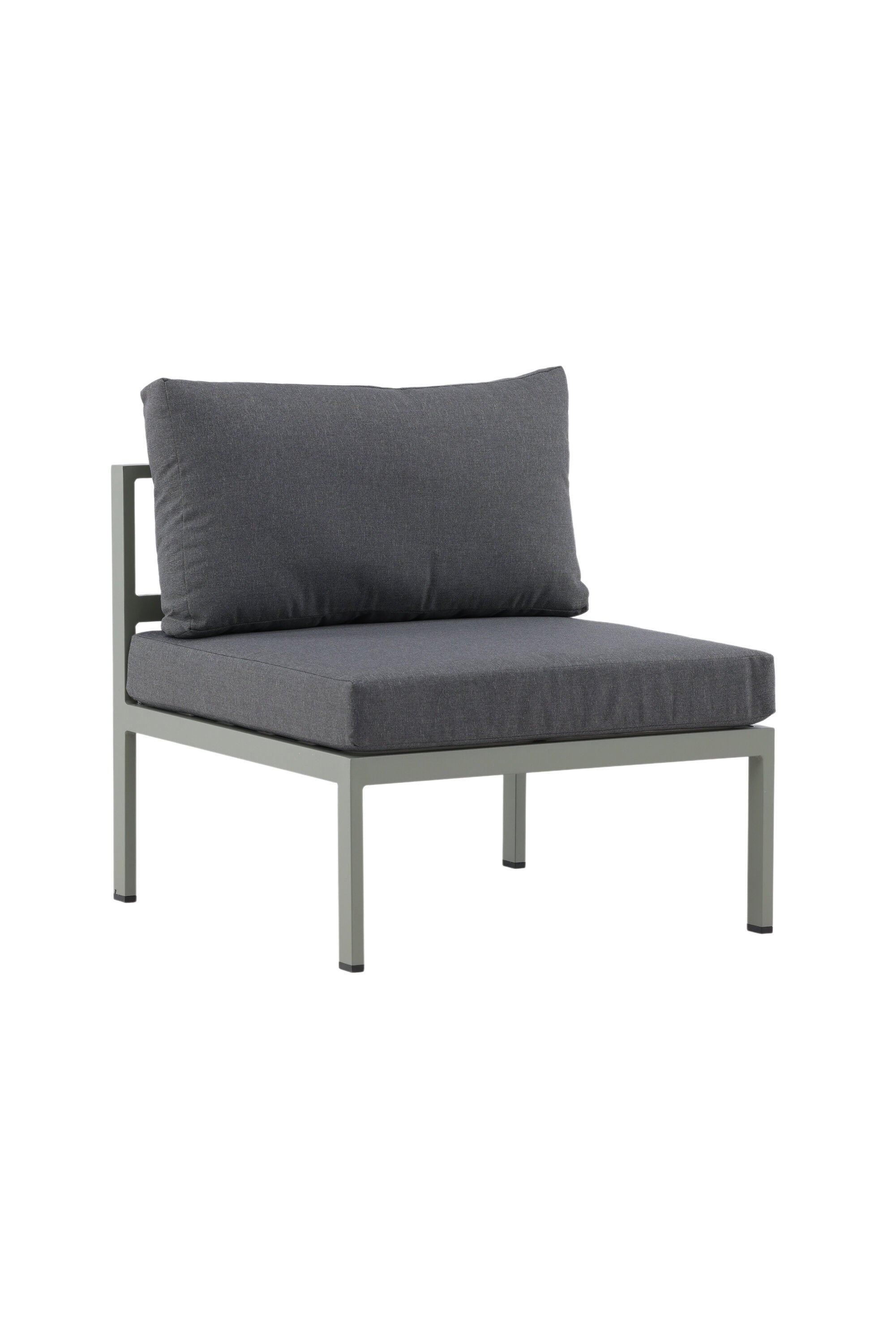 Copacabana Sofa Middle in Khaki / Grau präsentiert im Onlineshop von KAQTU Design AG. Lounge Sofa ist von Venture Home