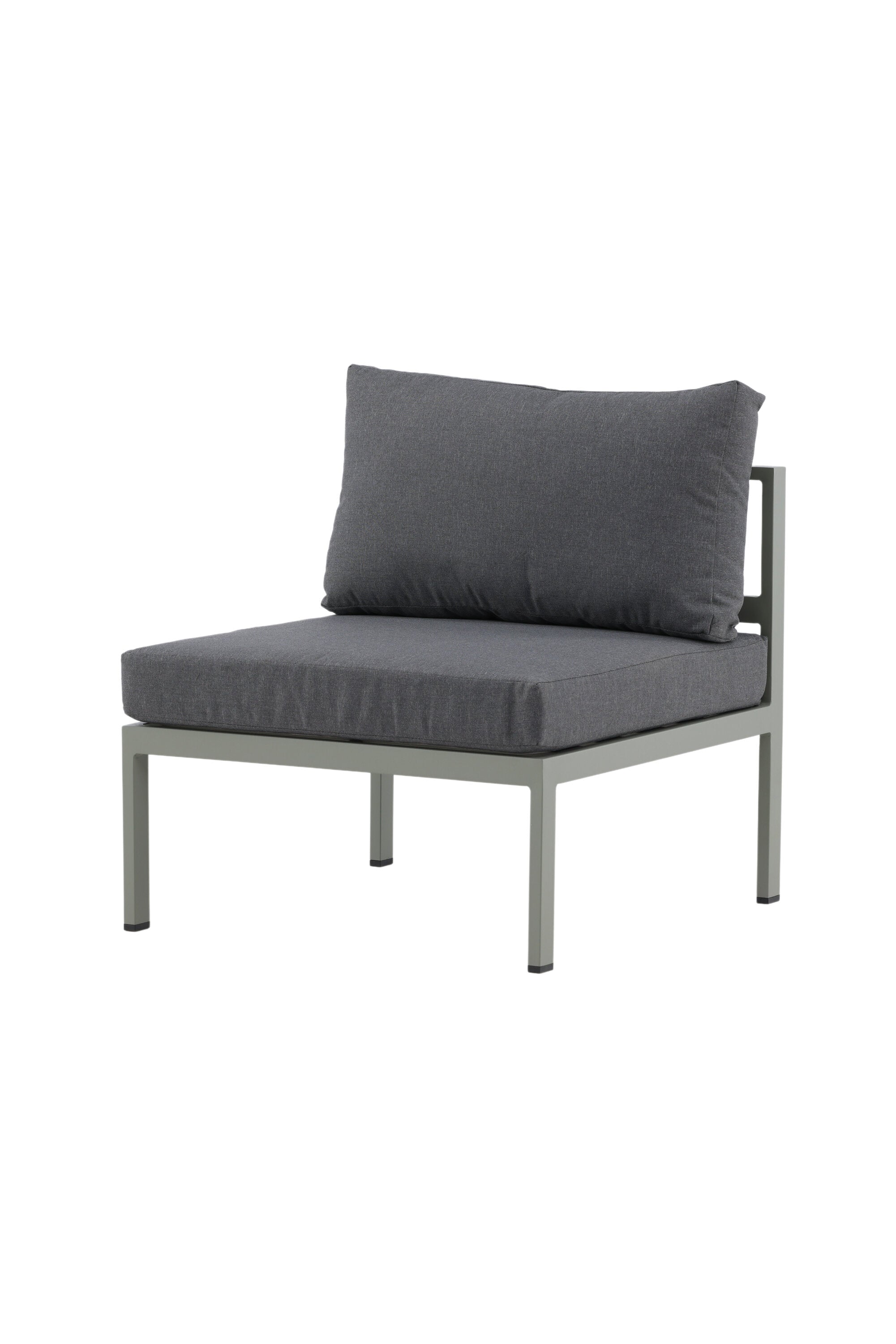 Copacabana Sofa Middle in Khaki / Grau präsentiert im Onlineshop von KAQTU Design AG. Lounge Sofa ist von Venture Home