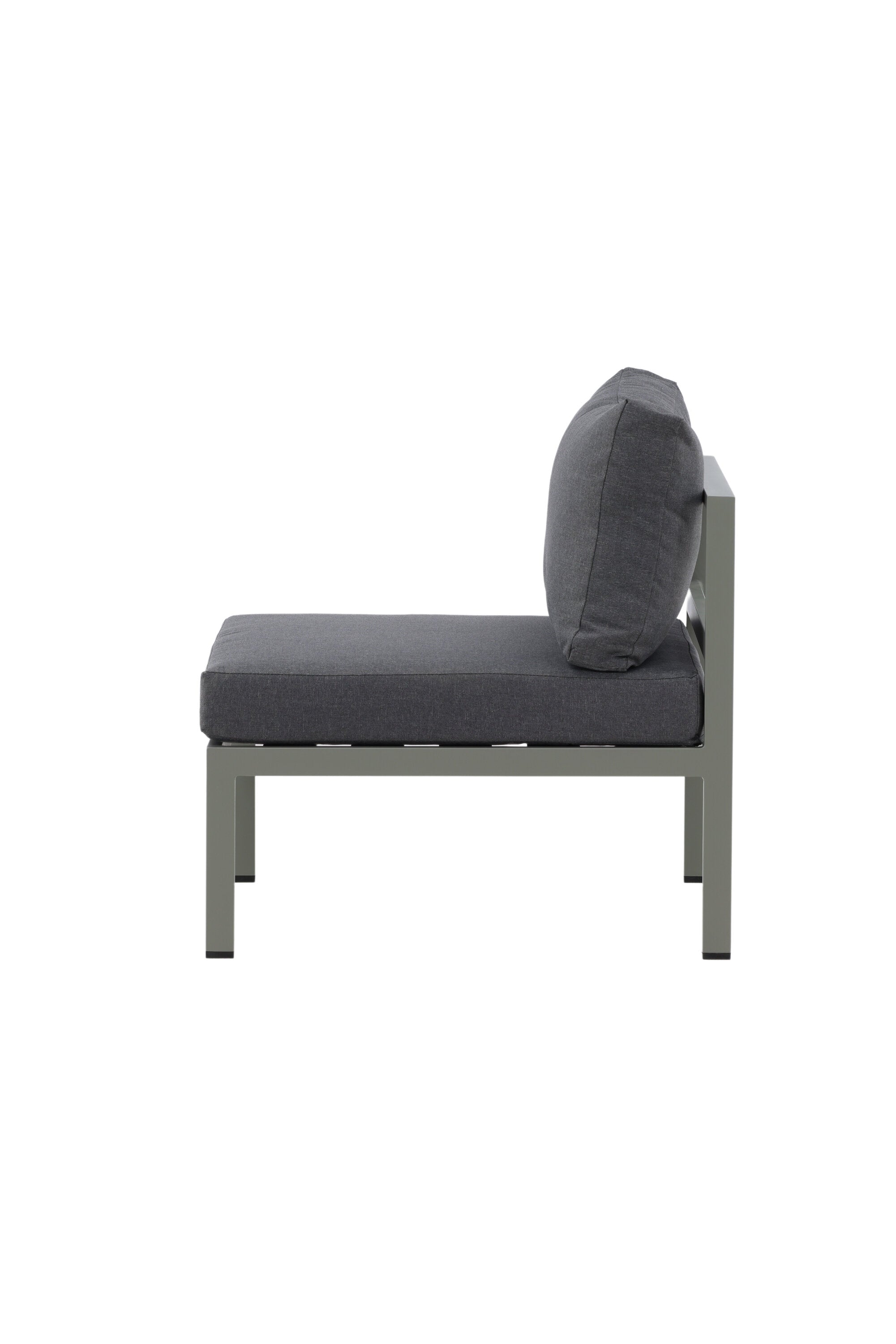 Copacabana Sofa Middle in Khaki / Grau präsentiert im Onlineshop von KAQTU Design AG. Lounge Sofa ist von Venture Home