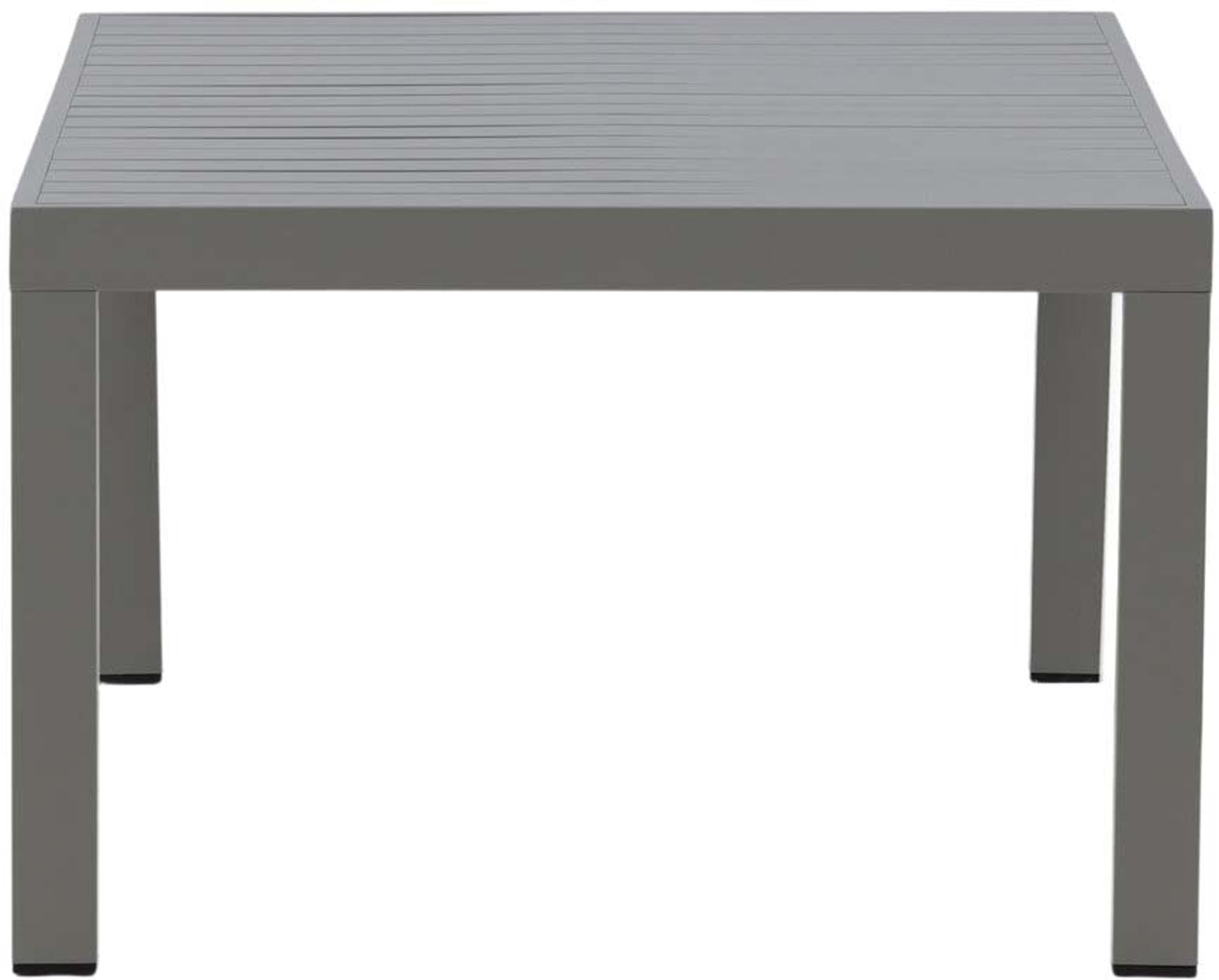 Stilvoller Copacabana Coffee Tisch von Venture Home: wetterfestes Aluminium, elegantes Design, pflegeleicht – ideal für Terrasse & Garten.