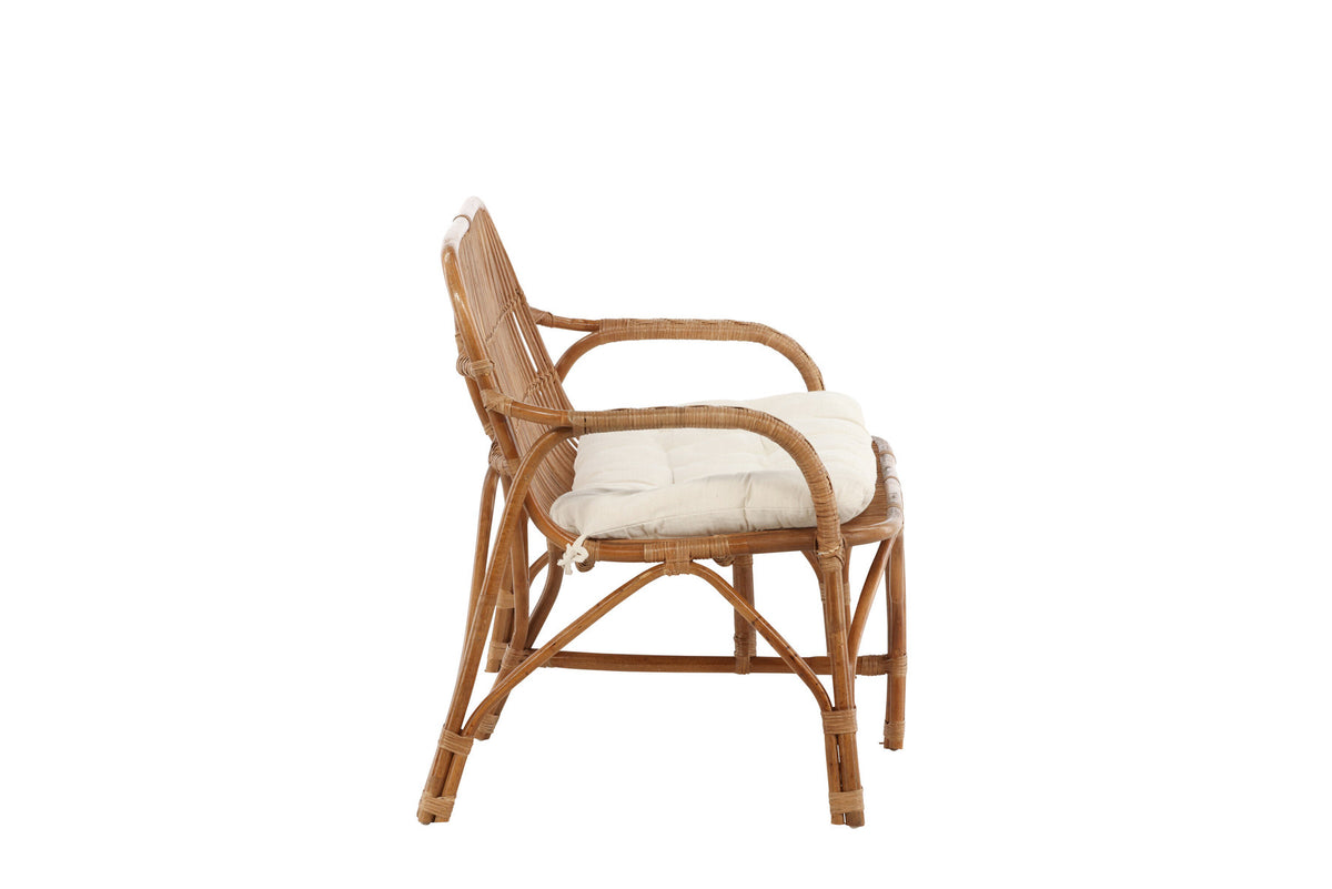 Nella Sofa in Natur präsentiert im Onlineshop von KAQTU Design AG. Gartenbank ist von Venture Home