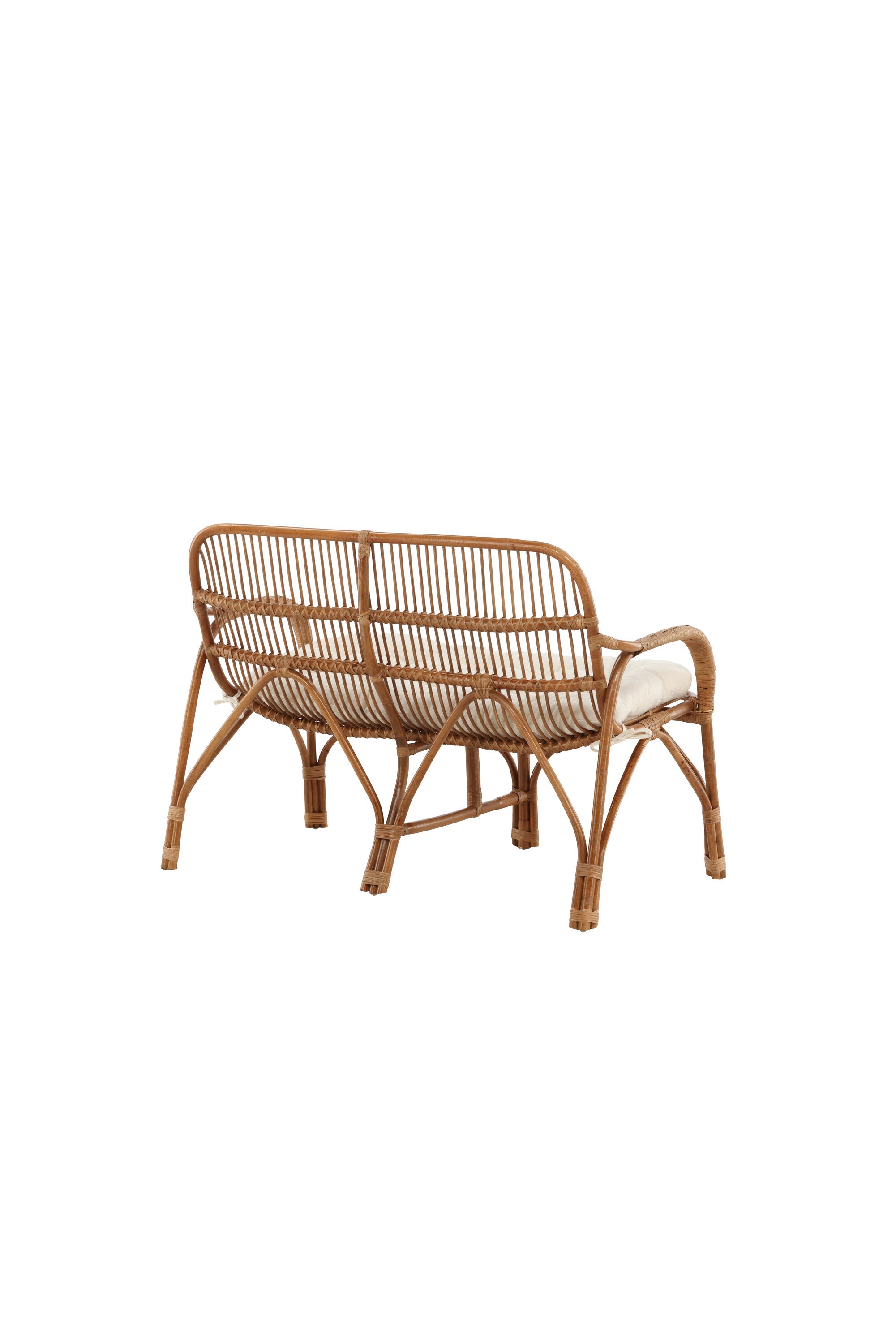 Nella Sofa in Natur präsentiert im Onlineshop von KAQTU Design AG. Gartenbank ist von Venture Home