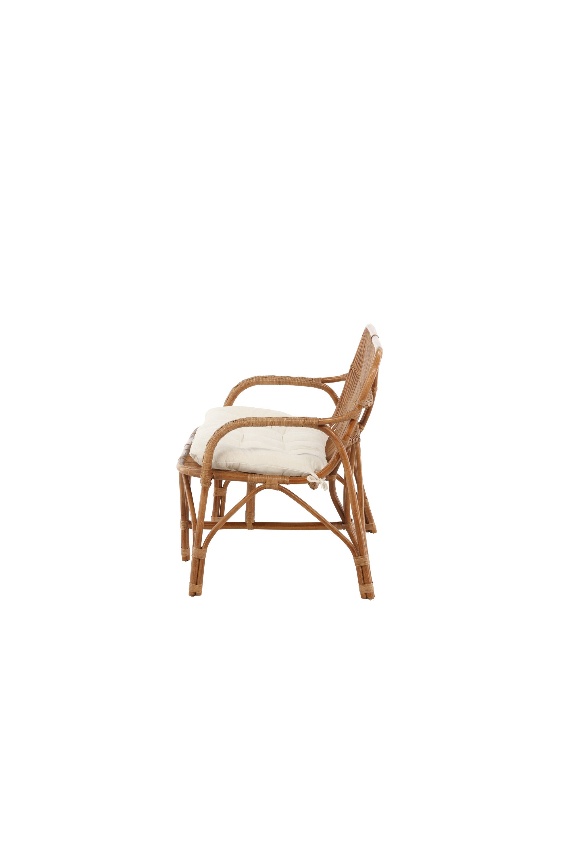 Nella Sofa in Natur präsentiert im Onlineshop von KAQTU Design AG. Gartenbank ist von Venture Home