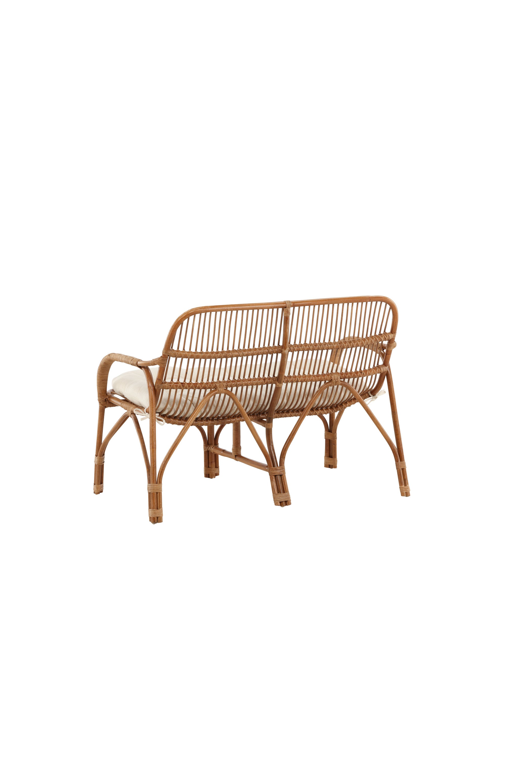 Nella Sofa in Natur präsentiert im Onlineshop von KAQTU Design AG. Gartenbank ist von Venture Home