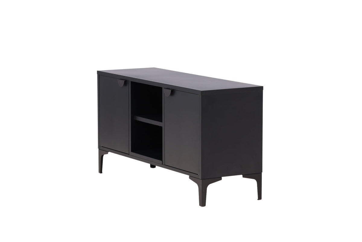Piring TV-Ständer in Schwarz präsentiert im Onlineshop von KAQTU Design AG. TV-Möbel ist von Venture Home