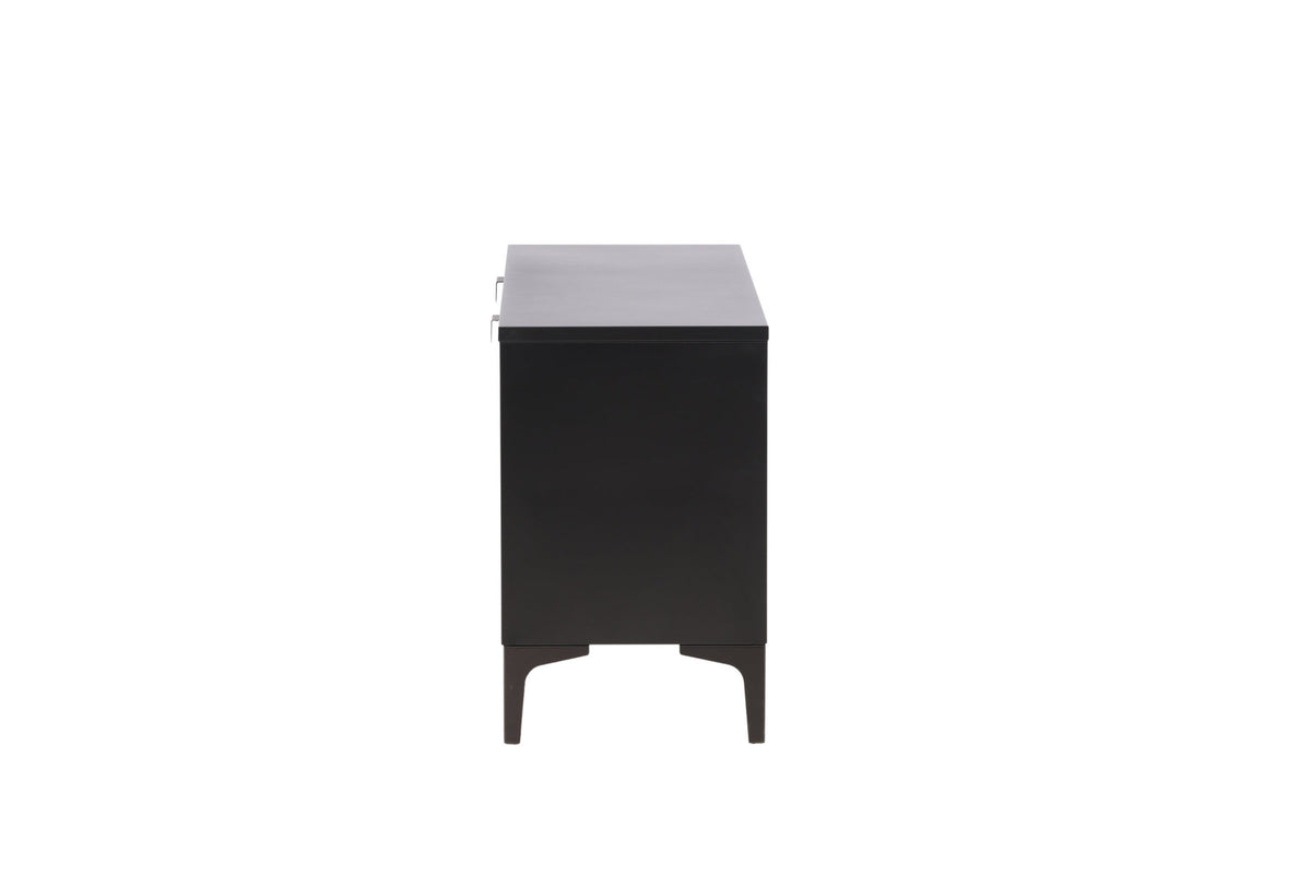 Piring TV-Ständer in Schwarz präsentiert im Onlineshop von KAQTU Design AG. TV-Möbel ist von Venture Home