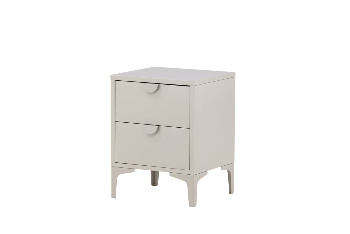 Piring Drawer in Beige präsentiert im Onlineshop von KAQTU Design AG. Nachttisch ist von Venture Home