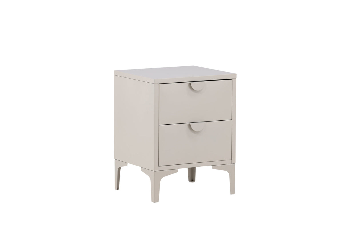Piring Drawer in Beige präsentiert im Onlineshop von KAQTU Design AG. Nachttisch ist von Venture Home