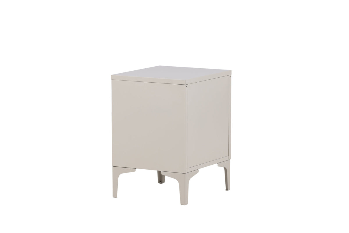 Piring Drawer in Beige präsentiert im Onlineshop von KAQTU Design AG. Nachttisch ist von Venture Home