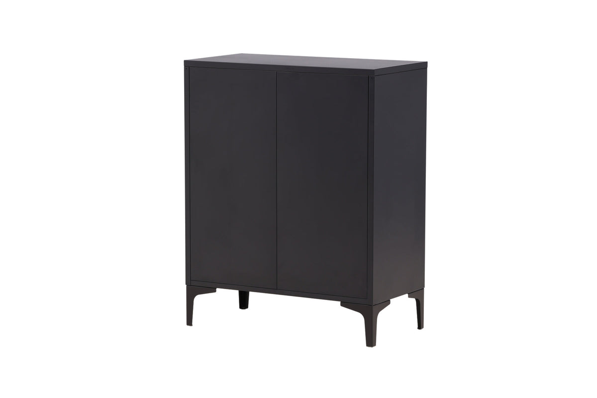 Piring Drawer in Schwarz präsentiert im Onlineshop von KAQTU Design AG. Nachttisch ist von Venture Home
