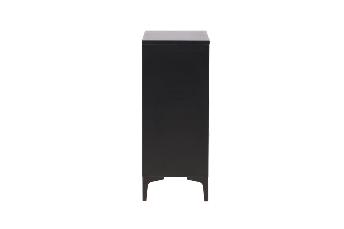 Piring Drawer in Schwarz präsentiert im Onlineshop von KAQTU Design AG. Nachttisch ist von Venture Home
