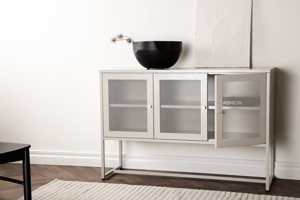 Malla Cabinet in Beige präsentiert im Onlineshop von KAQTU Design AG. Cabinet ist von Venture Home