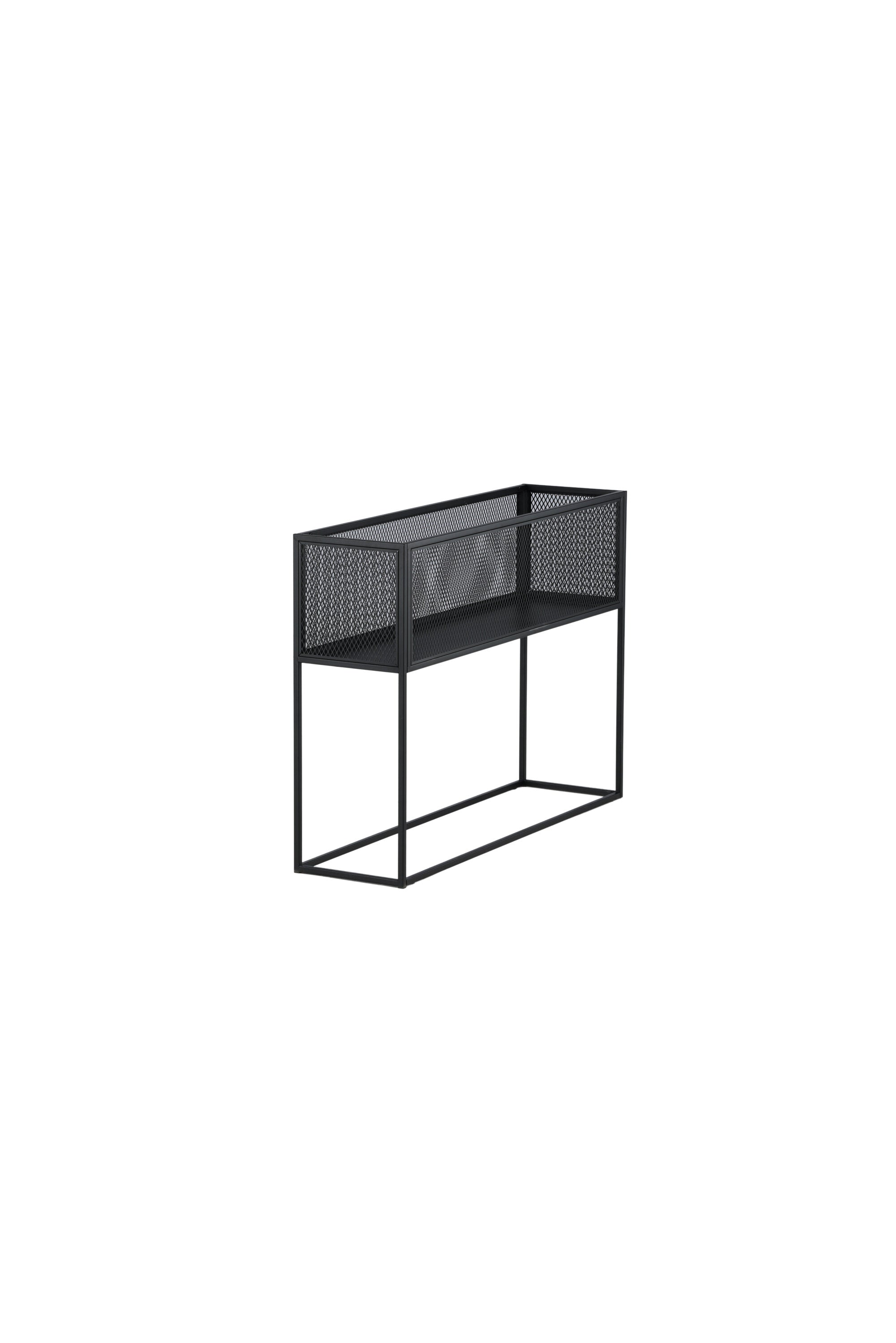 Netz Regal in Schwarz präsentiert im Onlineshop von KAQTU Design AG. Standregal ist von Venture Home