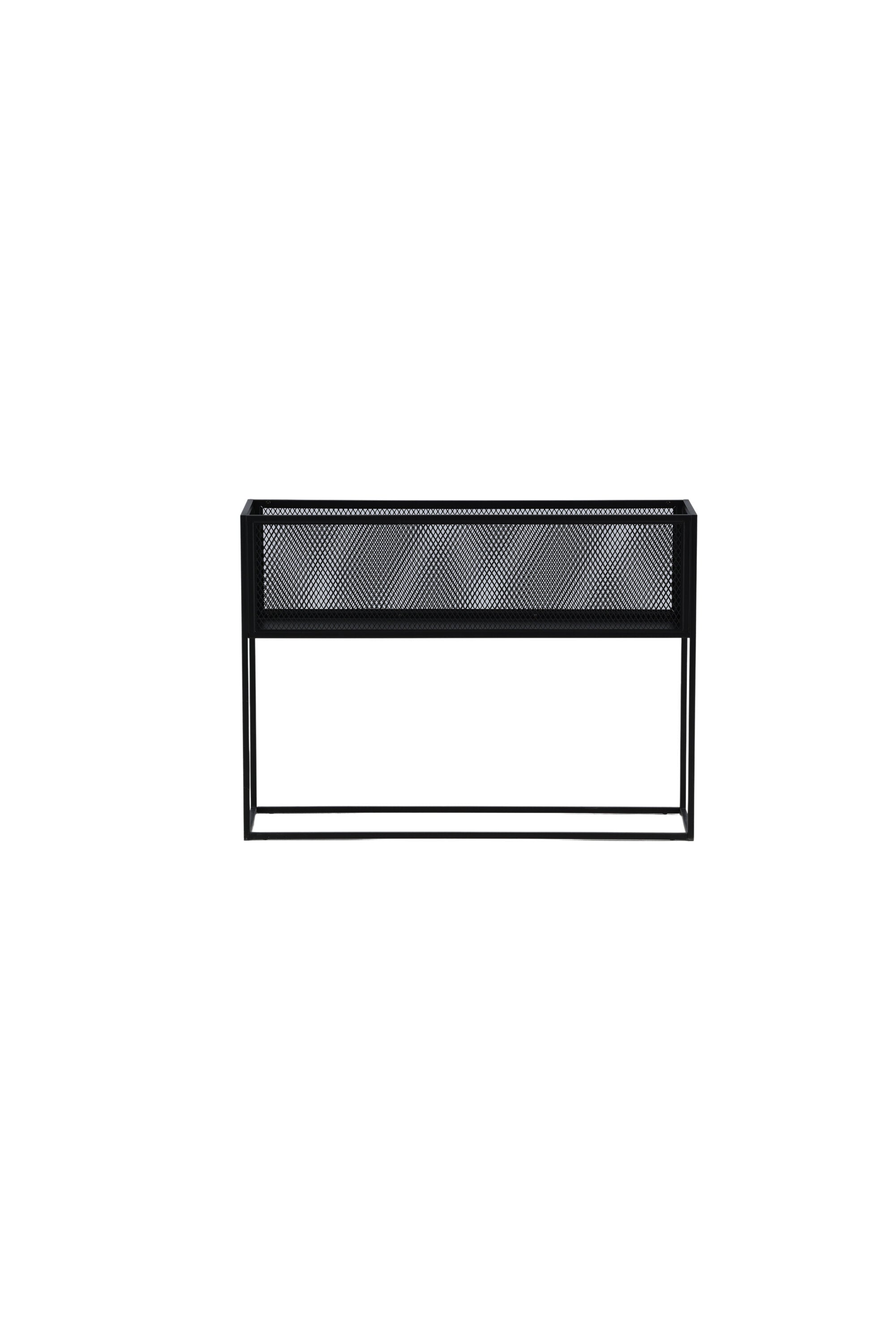 Netz Regal in Schwarz präsentiert im Onlineshop von KAQTU Design AG. Standregal ist von Venture Home