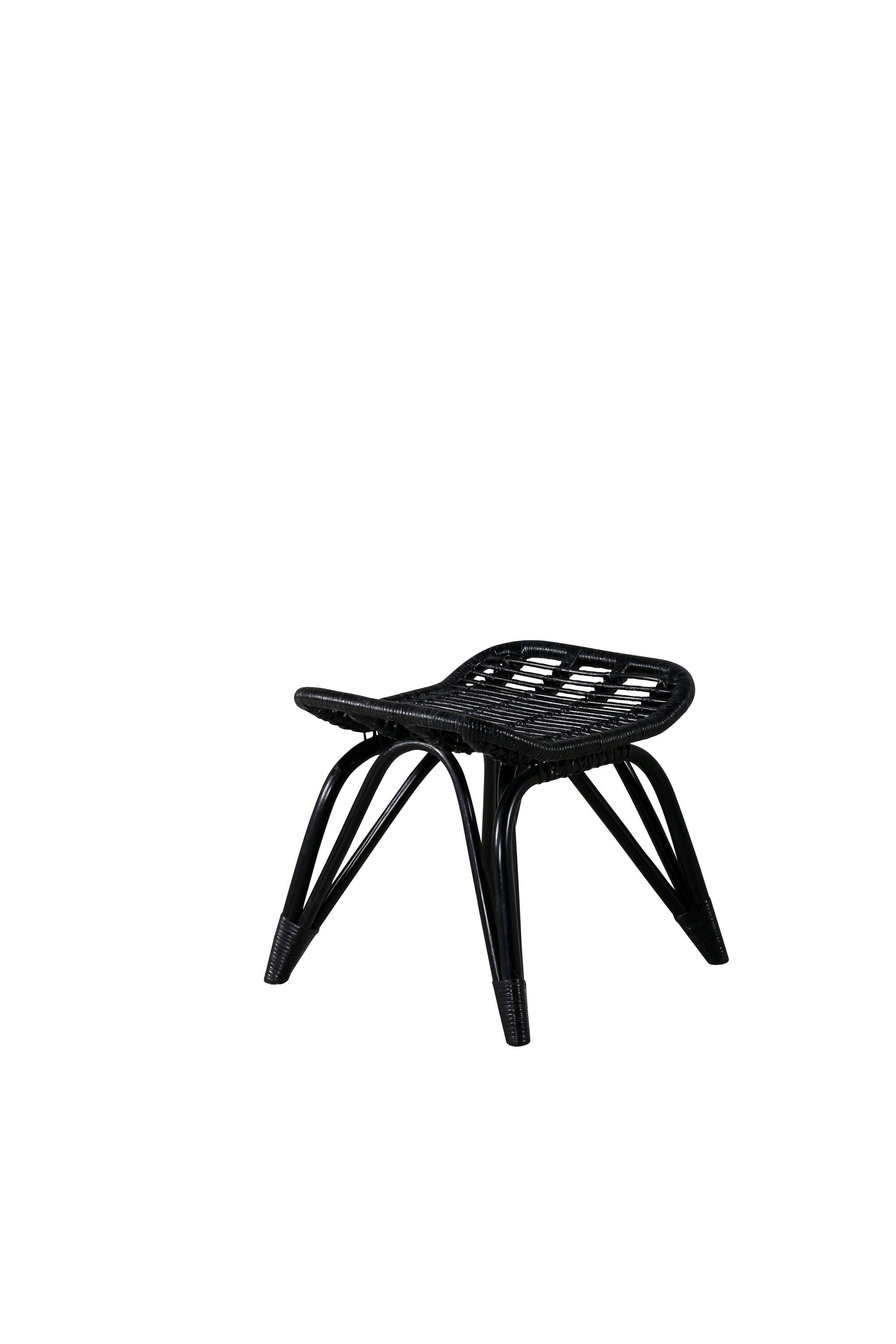 Ella Lounge Stuhl in Black präsentiert im Onlineshop von KAQTU Design AG. Outdoor-Sessel ist von Venture Home