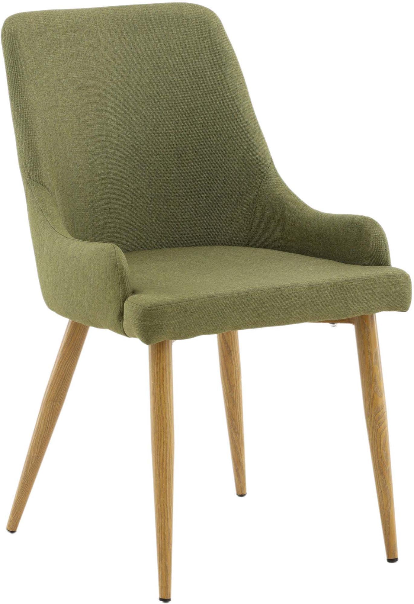 Entdecken Sie den Plaza Stuhl von Venture Home: stilvolles Design mit grauem Polyester und robustem Metallrahmen für höchsten Sitzkomfort.