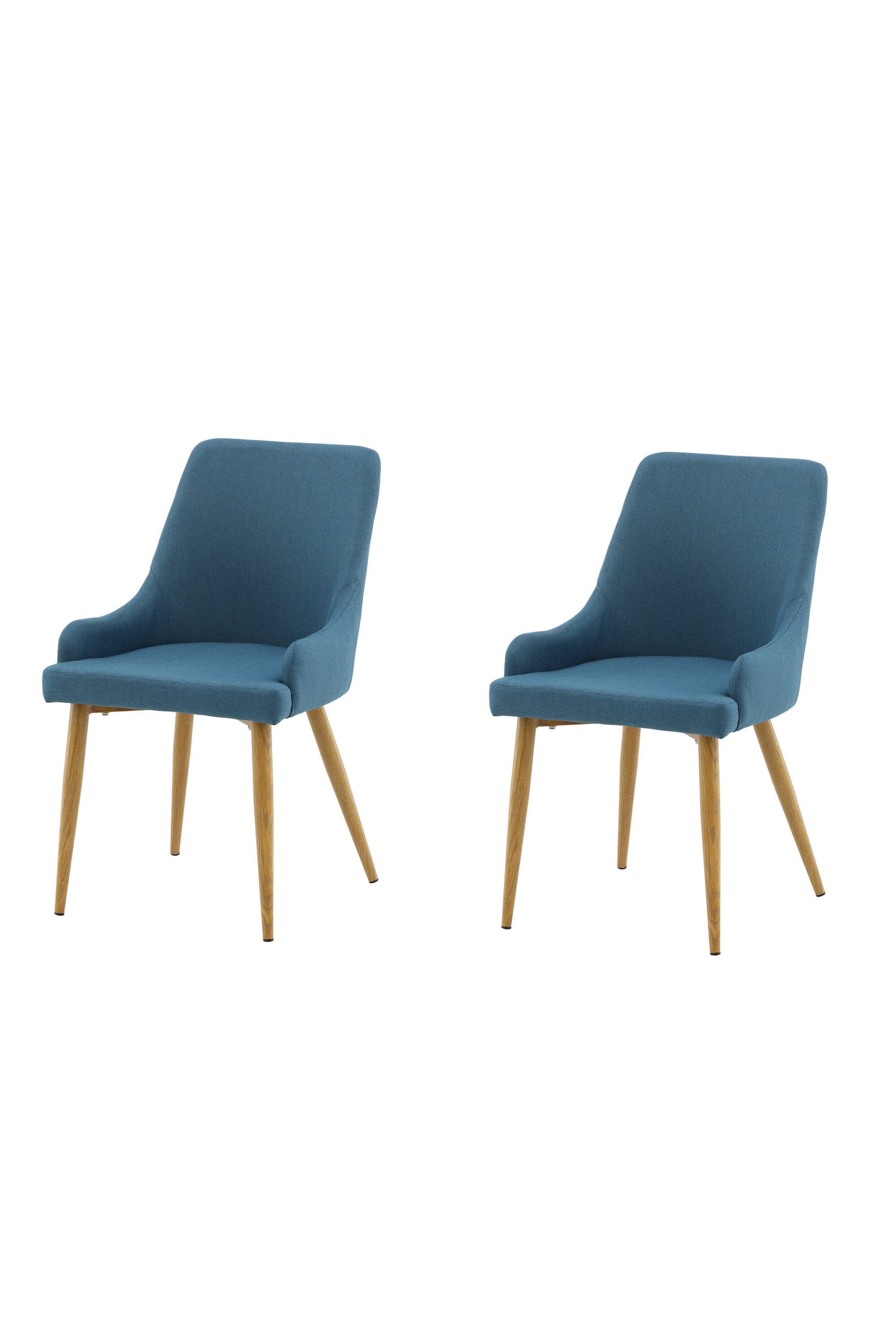 Plaza Stuhl in Blau / Natur präsentiert im Onlineshop von KAQTU Design AG. Stuhl ist von Venture Home