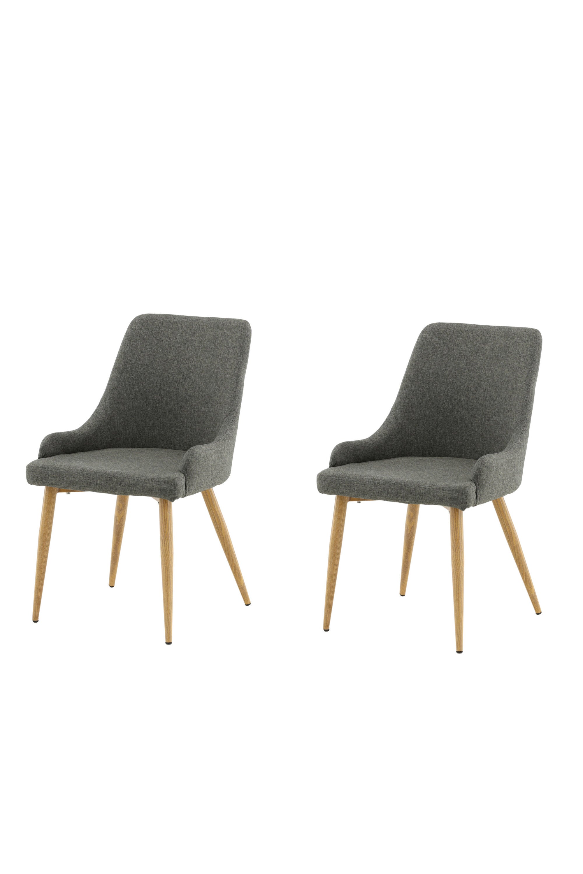 Plaza Stuhl in Dunkelgrau / Natur präsentiert im Onlineshop von KAQTU Design AG. Stuhl ist von Venture Home