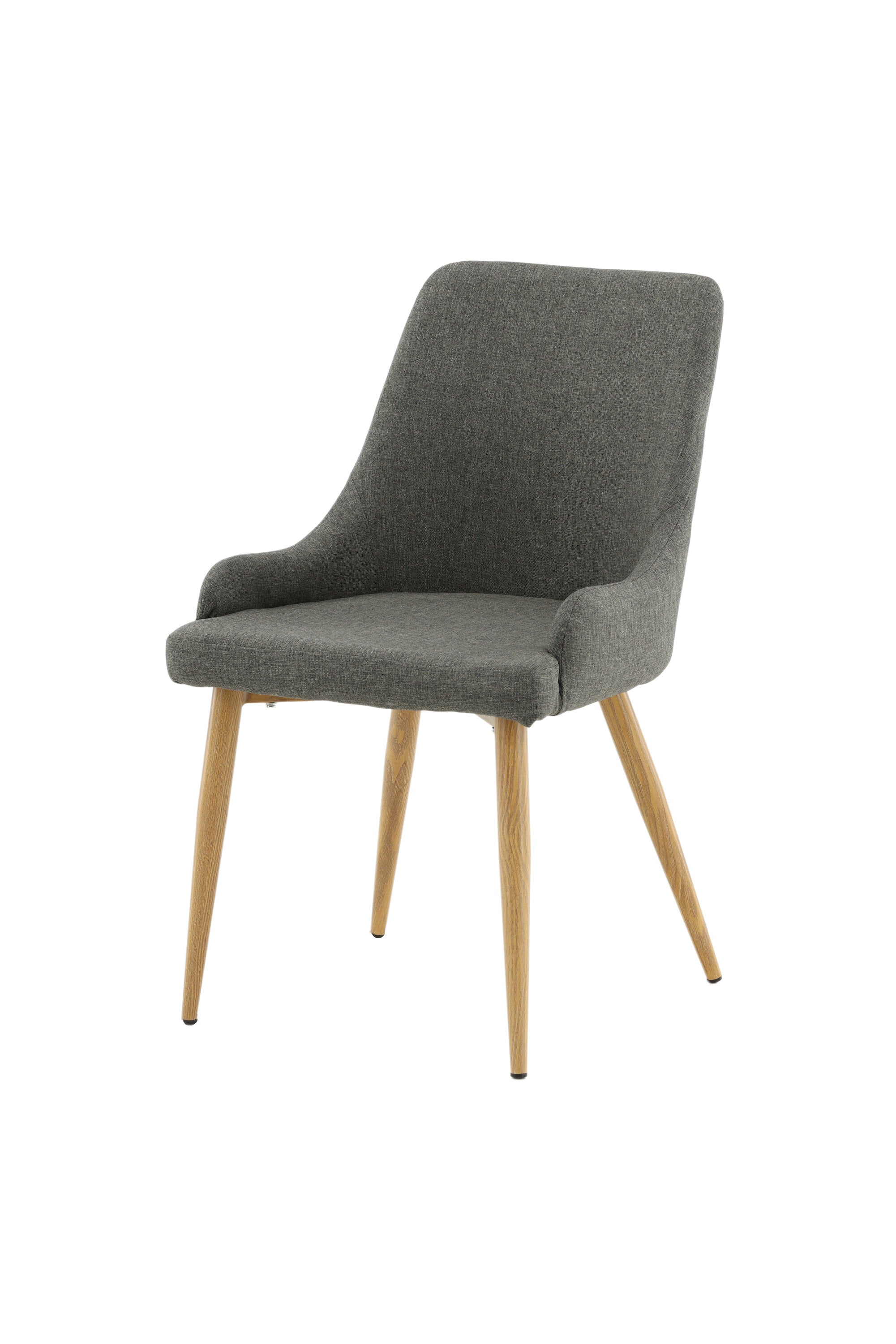 Plaza Stuhl in Dunkelgrau / Natur präsentiert im Onlineshop von KAQTU Design AG. Stuhl ist von Venture Home