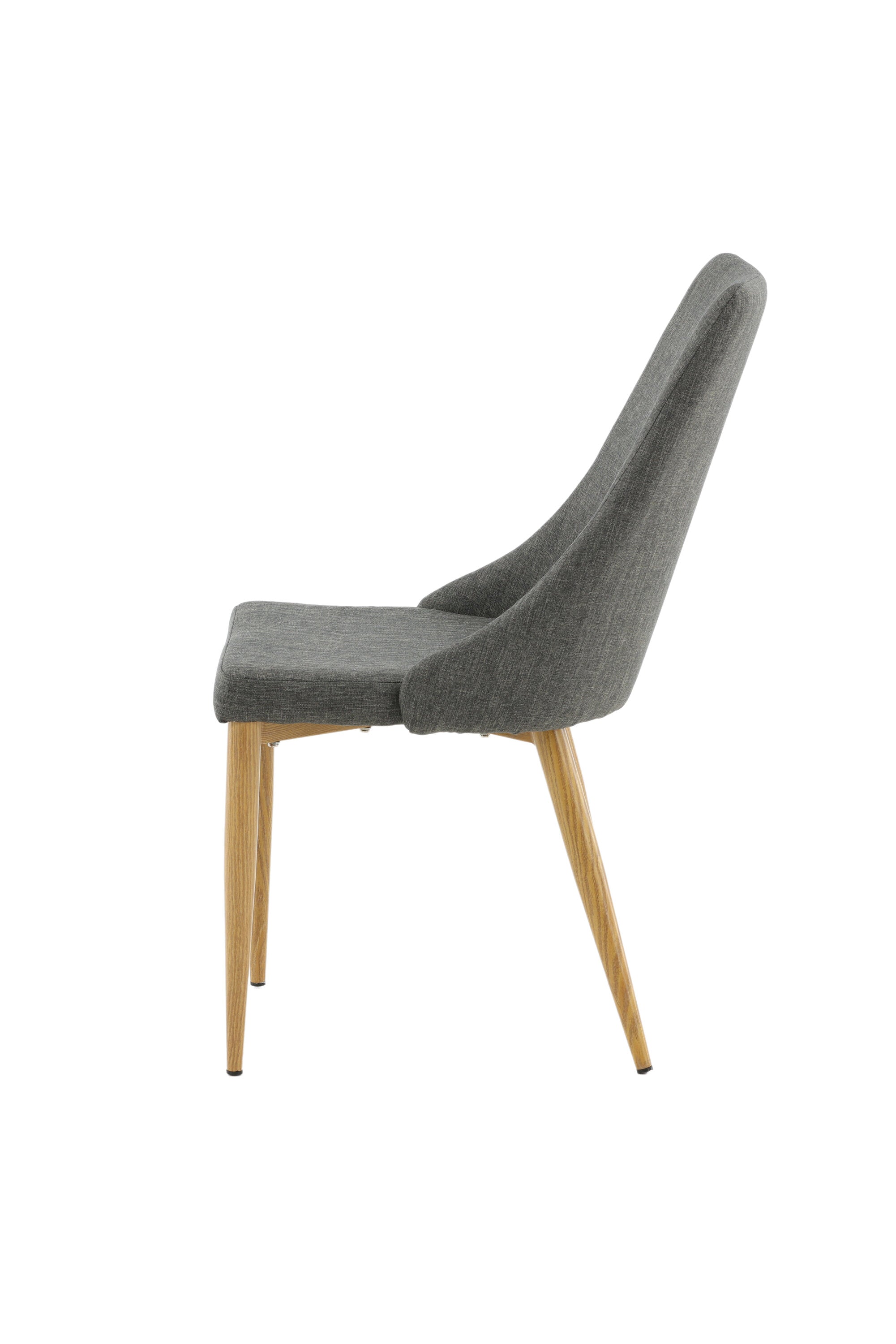 Leone Stuhl in Dunkelgrau präsentiert im Onlineshop von KAQTU Design AG. Stuhl ist von Venture Home