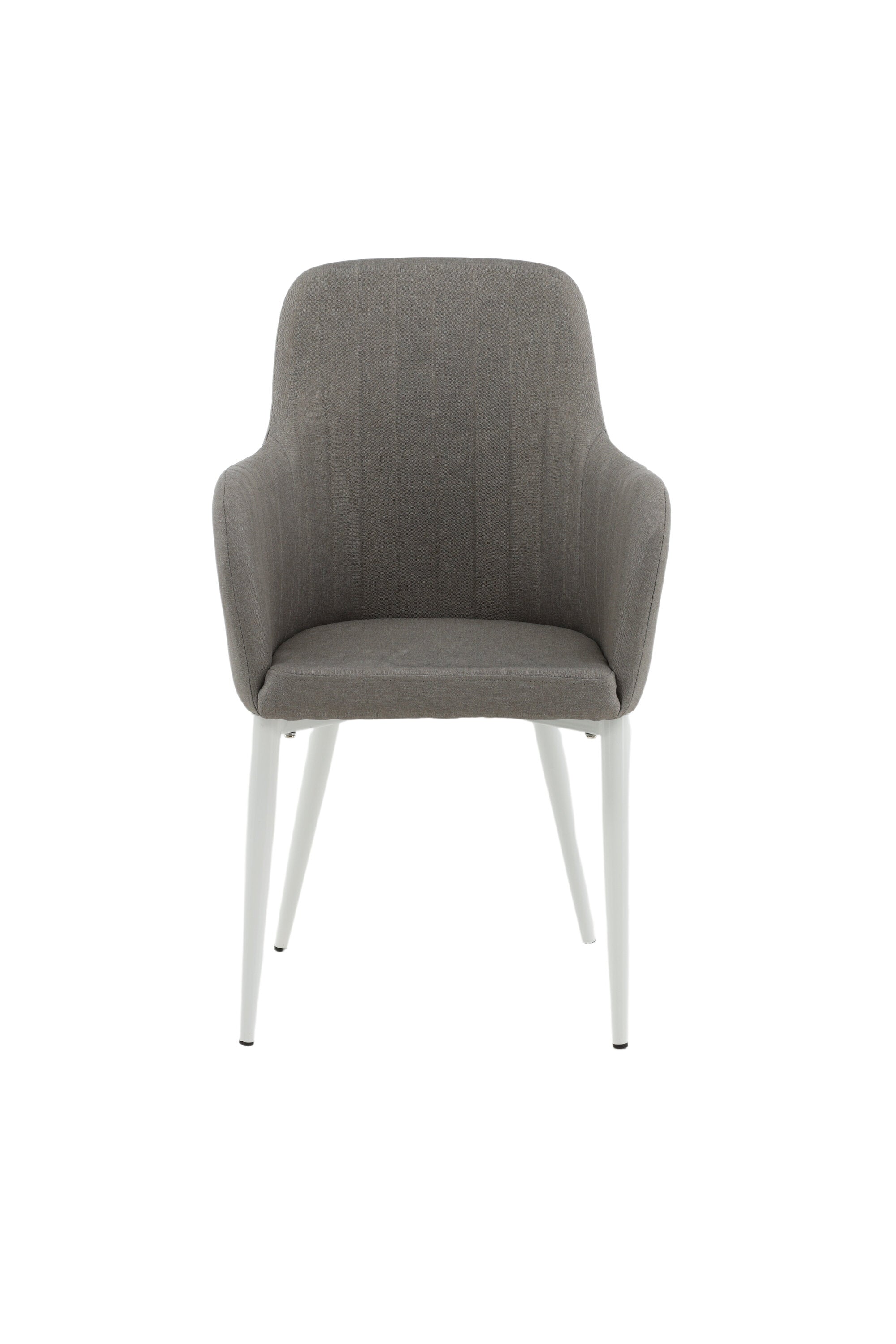 Comfort Stuhl in Grau/Weiss präsentiert im Onlineshop von KAQTU Design AG. Stuhl mit Armlehne ist von Venture Home