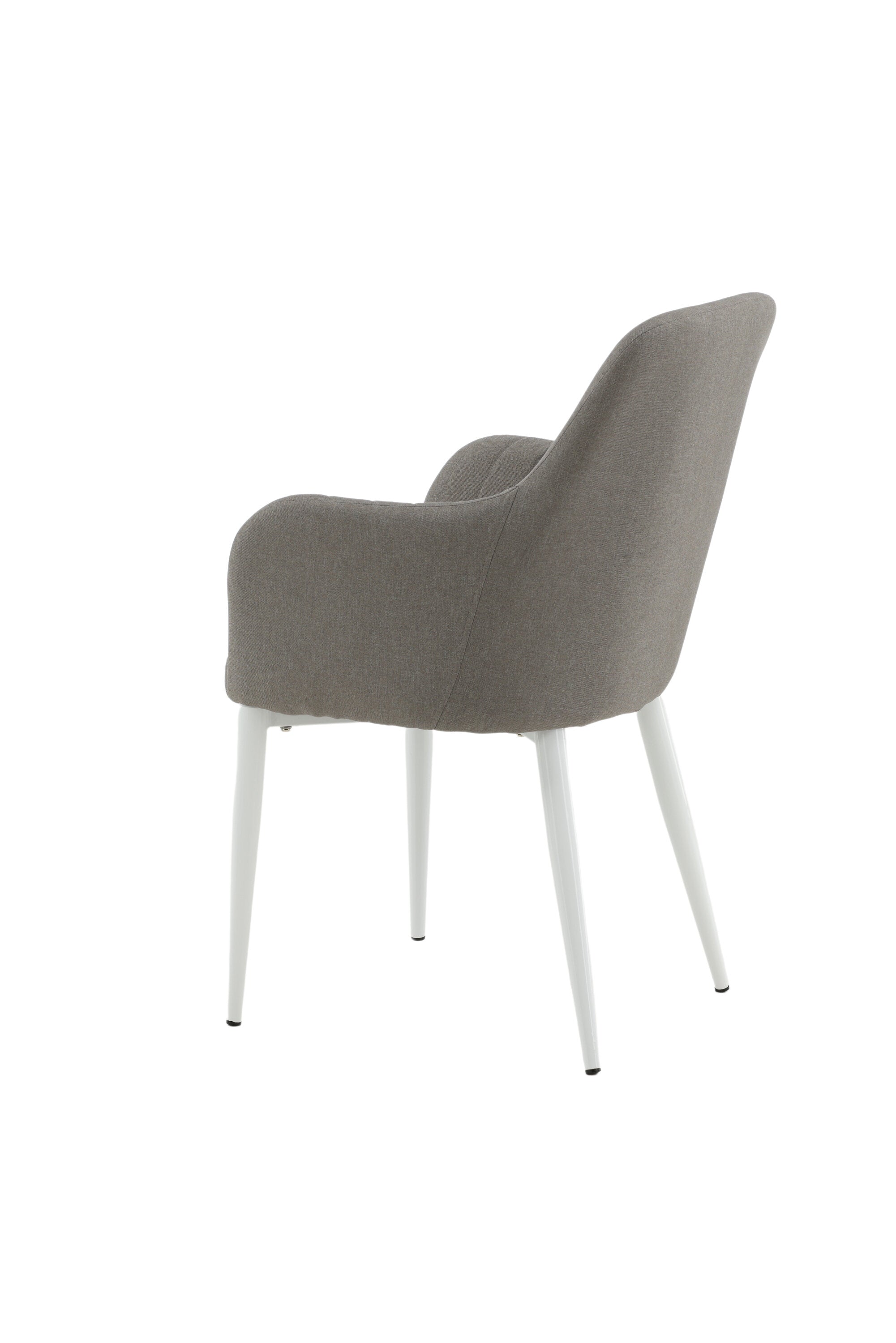 Comfort Stuhl in Grau/Weiss präsentiert im Onlineshop von KAQTU Design AG. Stuhl mit Armlehne ist von Venture Home