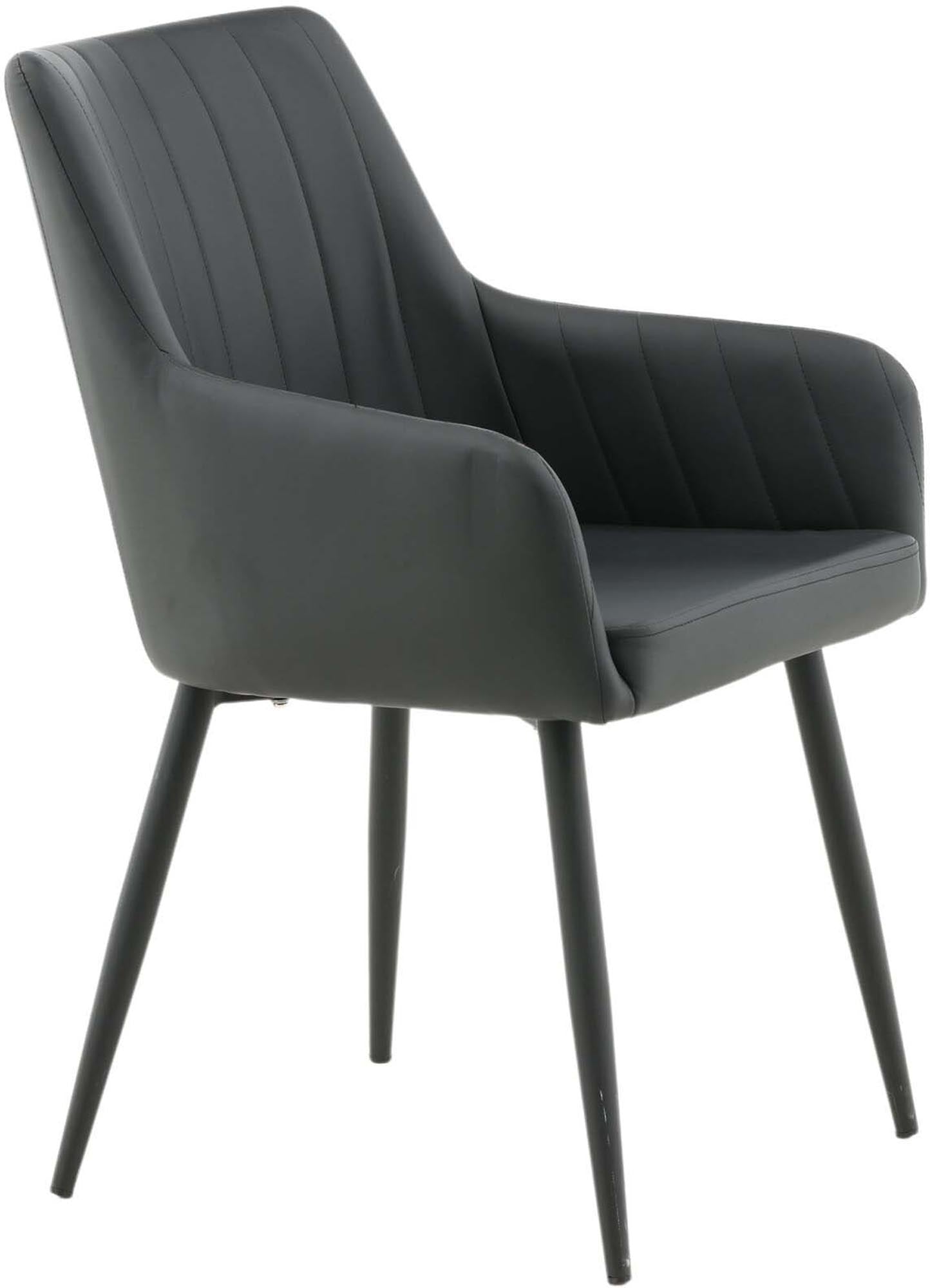 Erleben Sie den Comfort Stuhl von Venture Home – ein eleganter Esszimmerstuhl mit Armlehnen, der höchsten Sitzkomfort und modernes Design vereint.