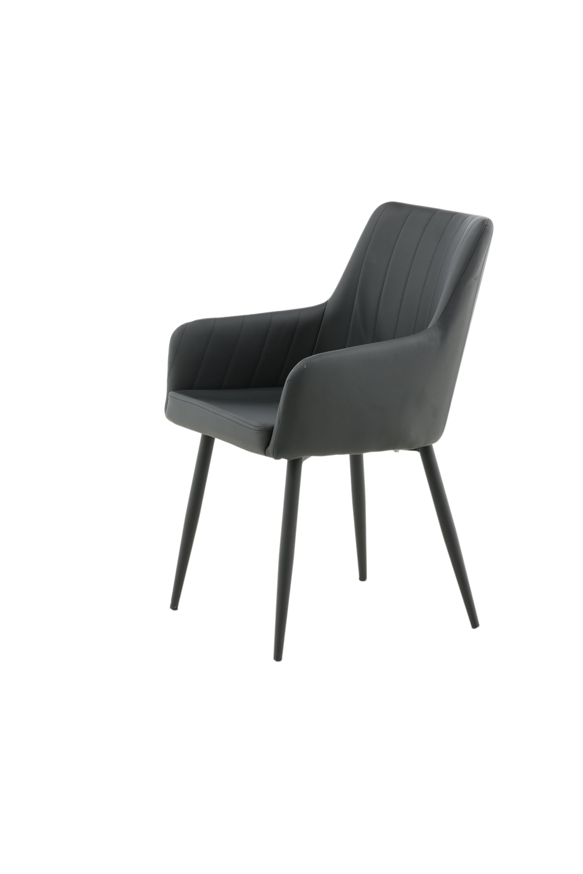 Comfort Stuhl in Schwarz präsentiert im Onlineshop von KAQTU Design AG. Stuhl mit Armlehne ist von Venture Home