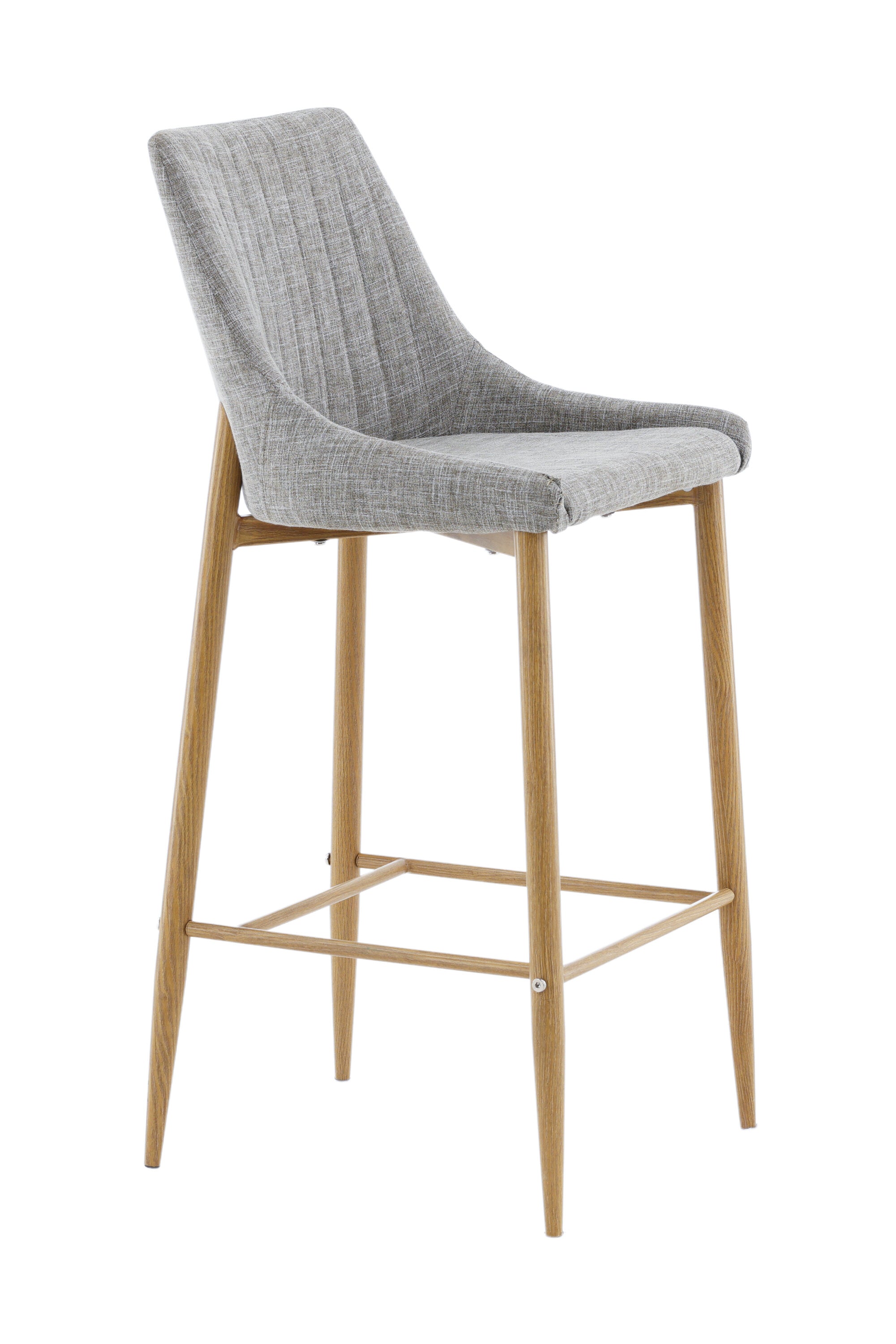 Plaza Barstuhl in Hellgrau präsentiert im Onlineshop von KAQTU Design AG. Barstuhl ist von Venture Home