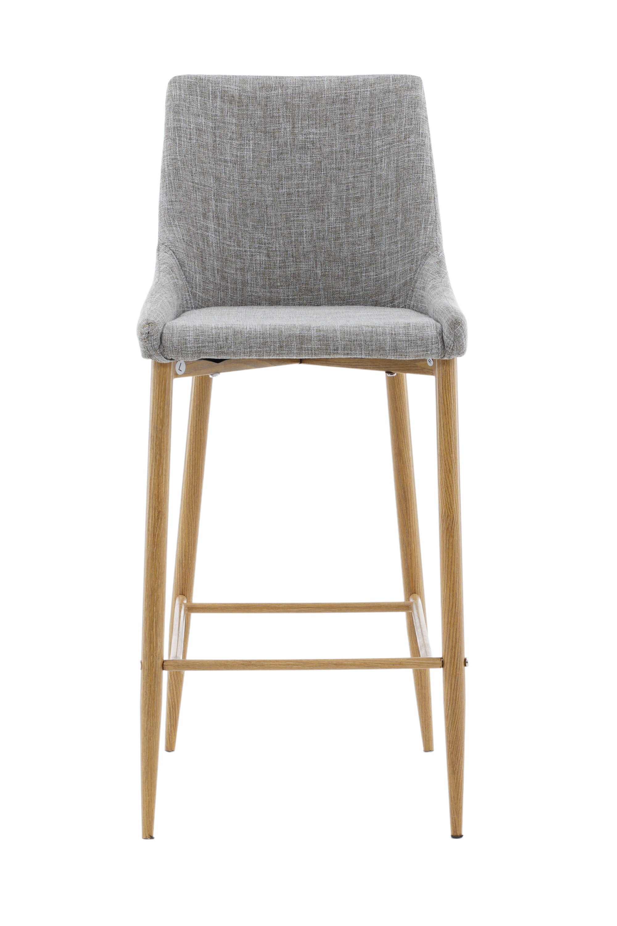 Plaza Barstuhl in Hellgrau präsentiert im Onlineshop von KAQTU Design AG. Barstuhl ist von Venture Home