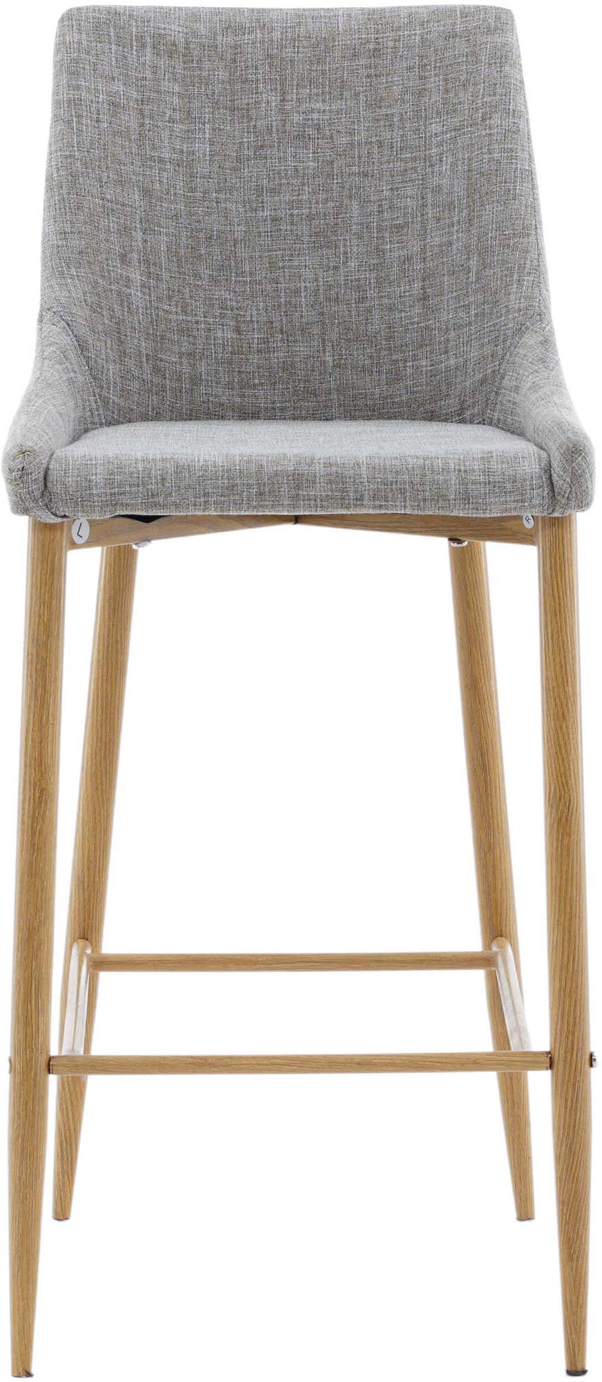 Plaza Barstuhl in Hellgrau präsentiert im Onlineshop von KAQTU Design AG. Barstuhl ist von Venture Home