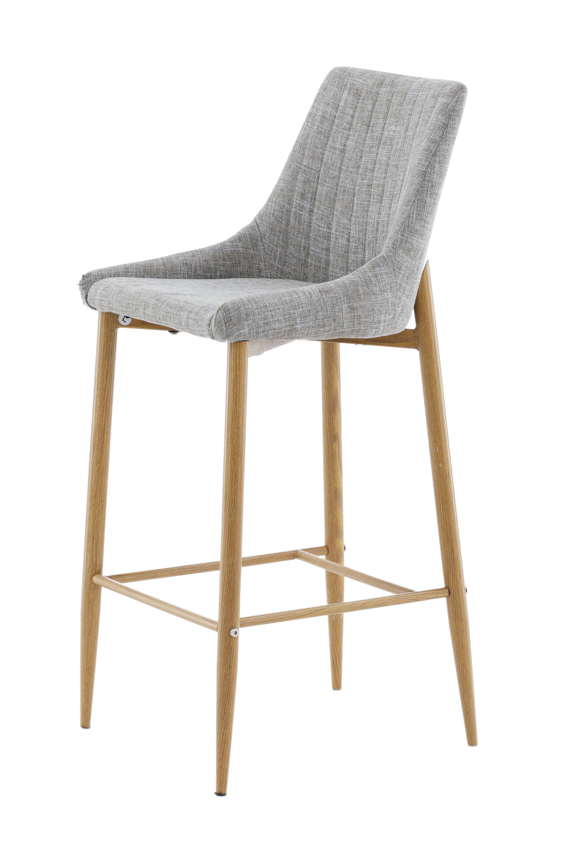 Plaza Barstuhl in Hellgrau präsentiert im Onlineshop von KAQTU Design AG. Barstuhl ist von Venture Home