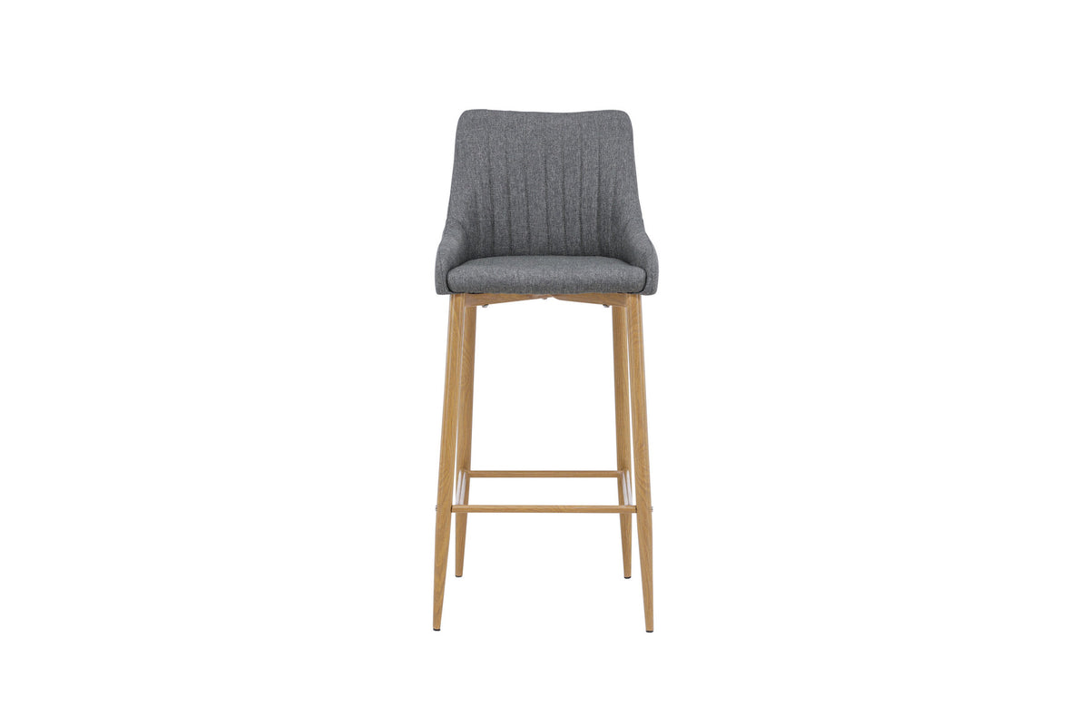 Plaza Barstuhl in Dunkelgrau präsentiert im Onlineshop von KAQTU Design AG. Barstuhl ist von Venture Home