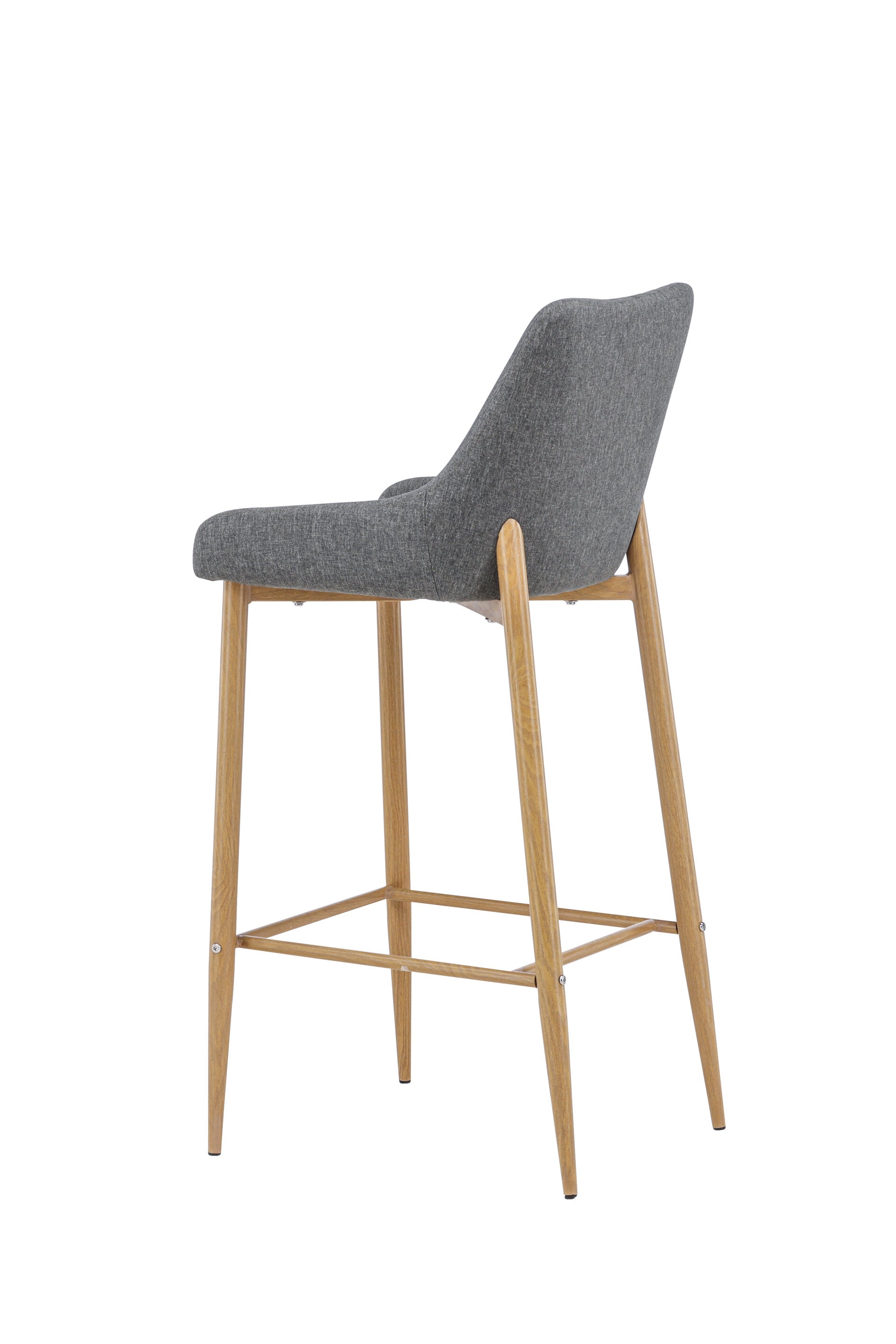 Plaza Barstuhl in Dunkelgrau präsentiert im Onlineshop von KAQTU Design AG. Barstuhl ist von Venture Home