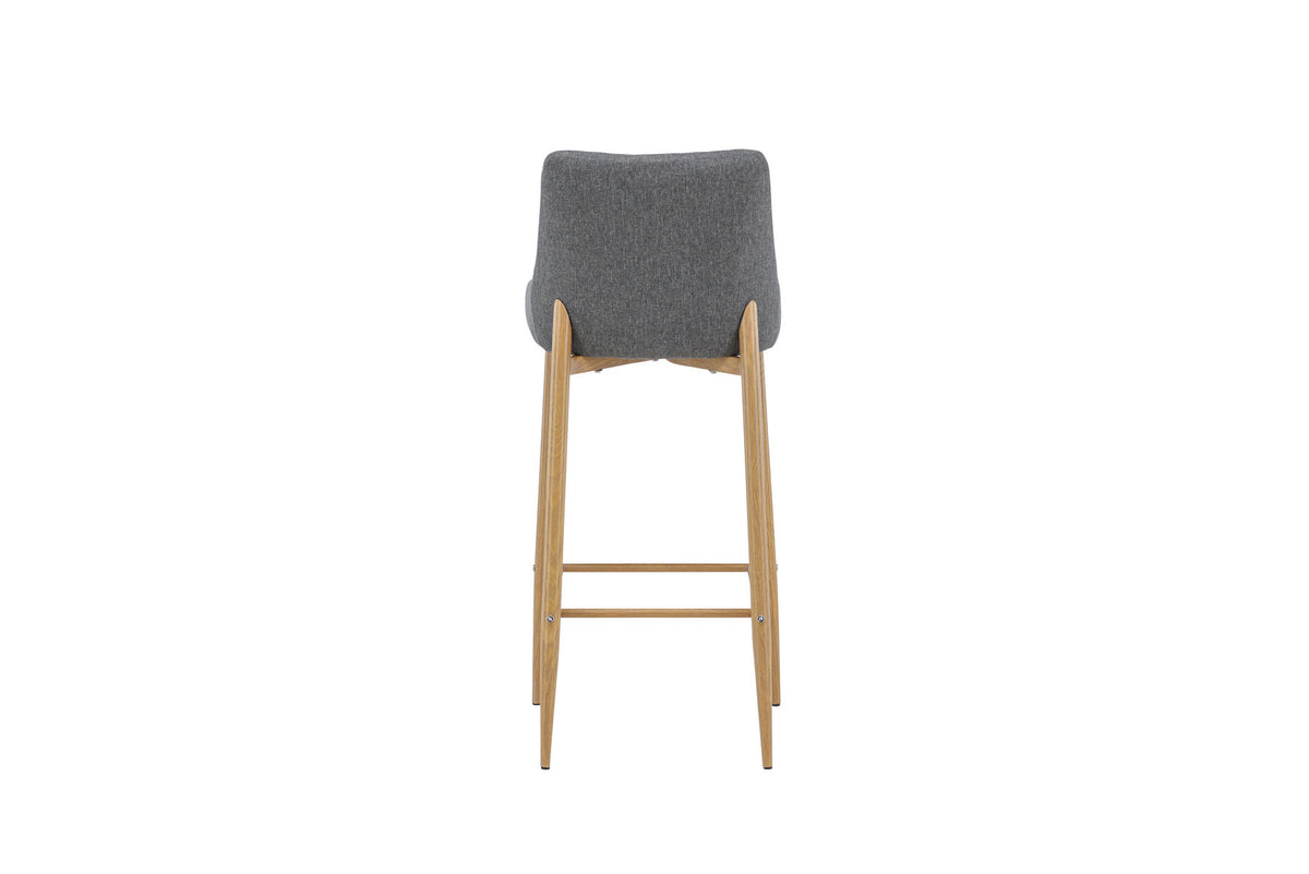Plaza Barstuhl in Dunkelgrau präsentiert im Onlineshop von KAQTU Design AG. Barstuhl ist von Venture Home