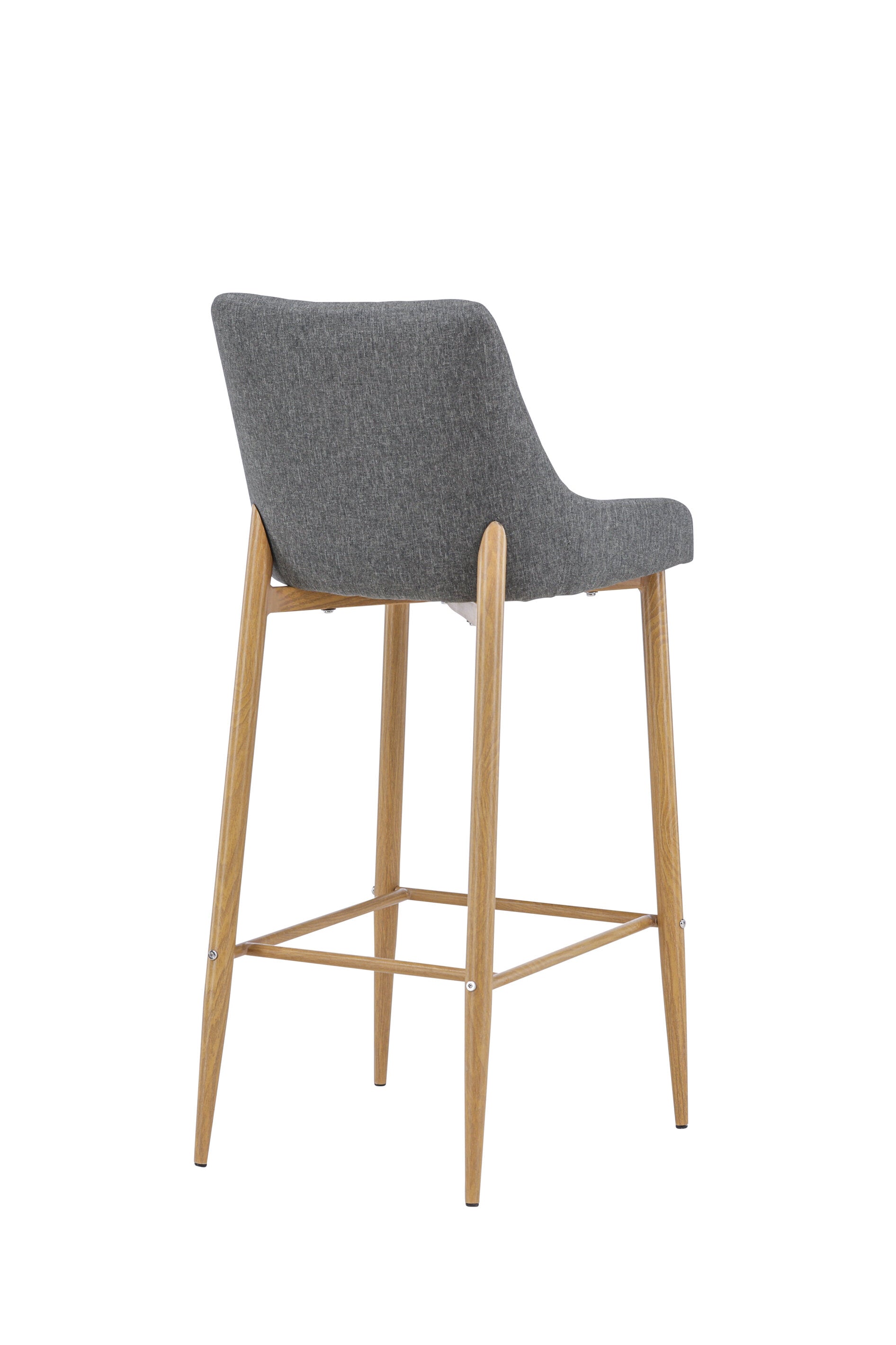 Plaza Barstuhl in Dunkelgrau präsentiert im Onlineshop von KAQTU Design AG. Barstuhl ist von Venture Home