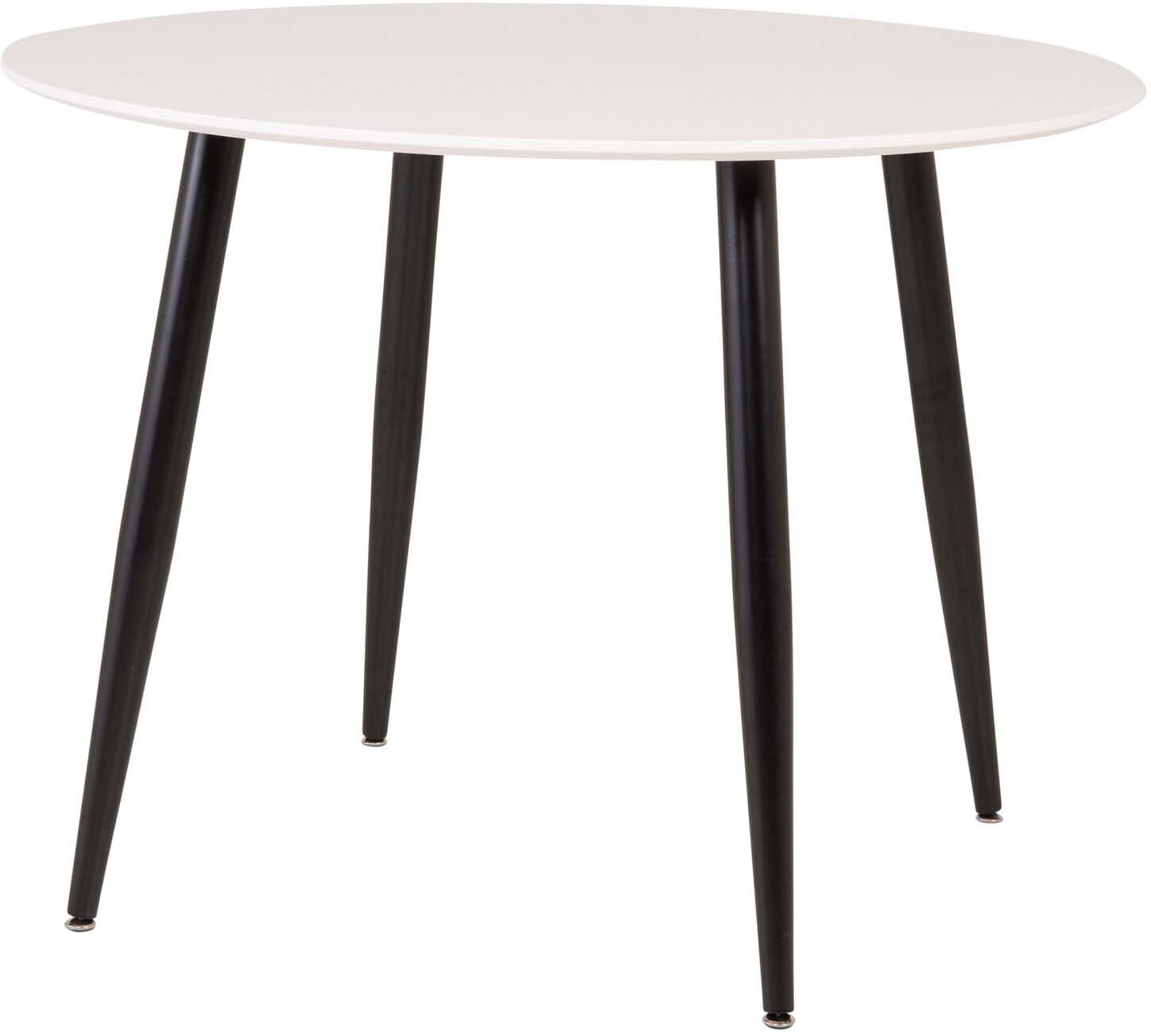Plaza Tisch in Weiss / Schwarz präsentiert im Onlineshop von KAQTU Design AG. Esstisch ist von Venture Home
