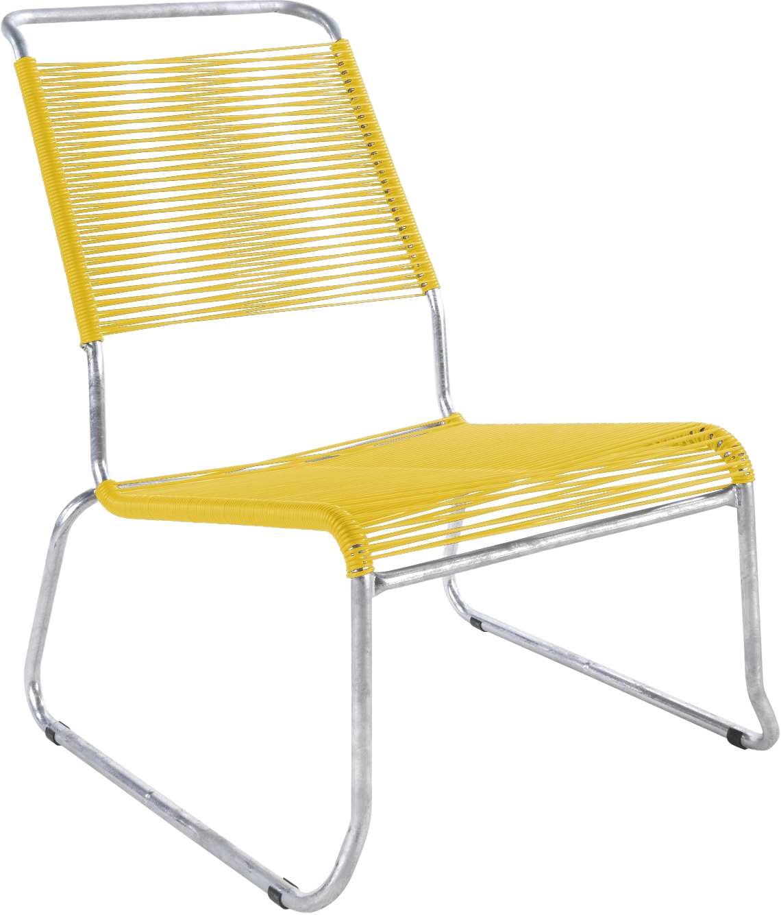 Säntis Spaghetti-Lounger mit Armlehne Hochlehner Kufen