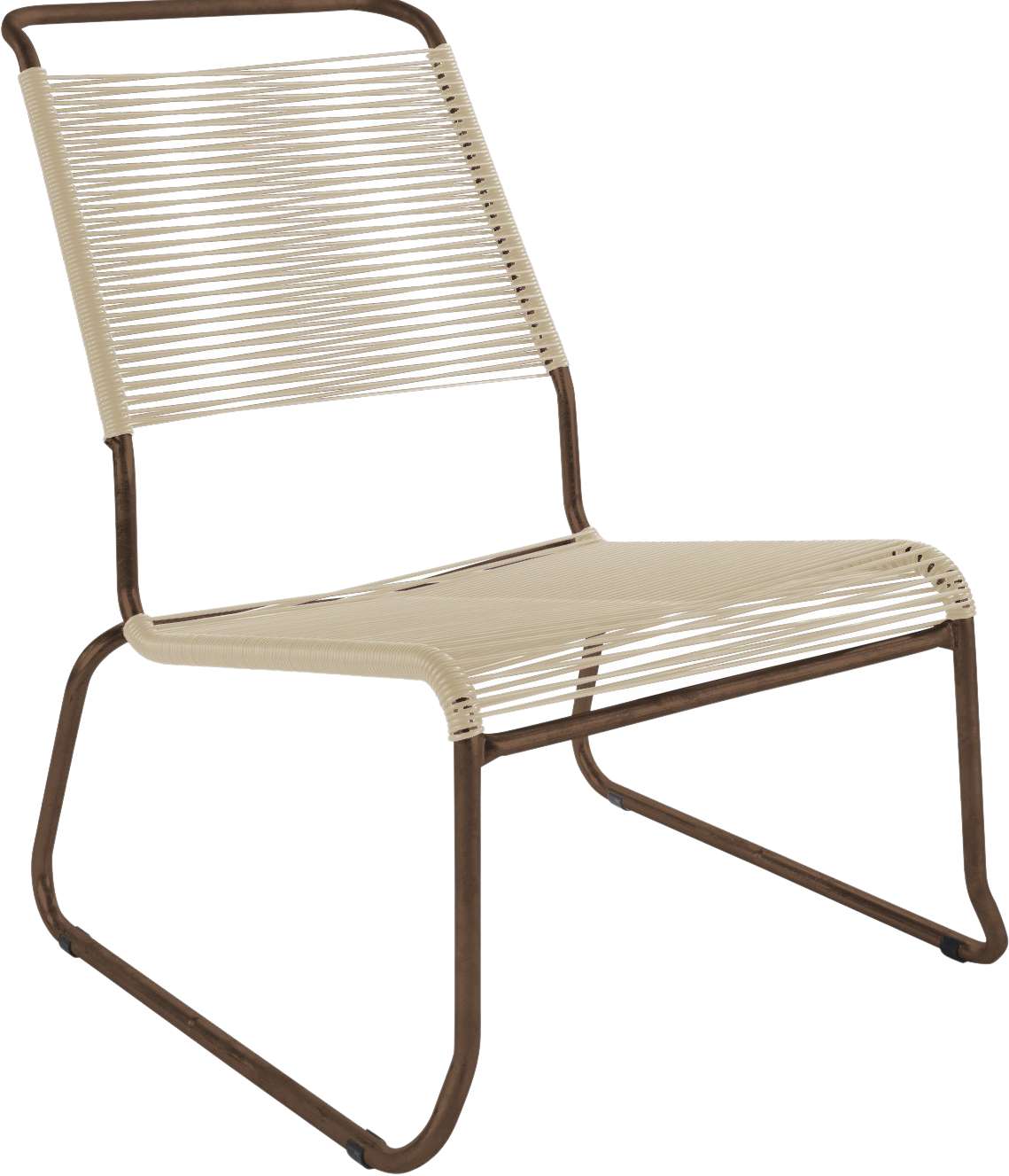 Genießen Sie den Säntis Kufen-Hochlehner Spaghetti von Schaffner – die perfekte Kombination aus Komfort und modernem Design für Ihre Outdoor-Oase.