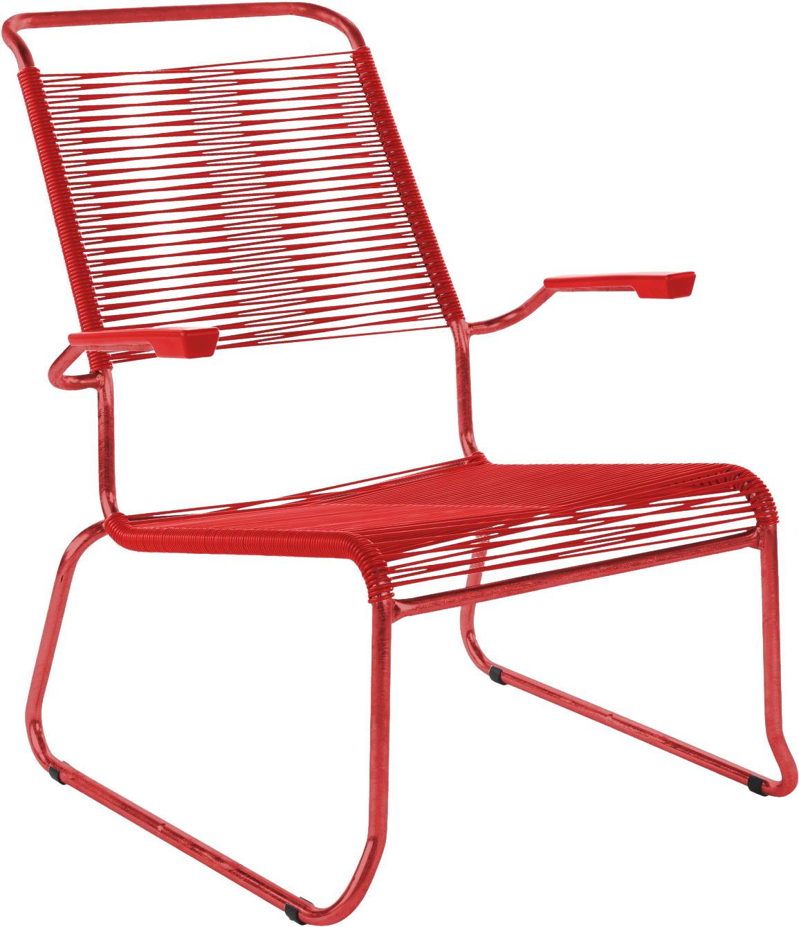 Erleben Sie ultimativen Sitzkomfort im Freien mit dem Säntis Kufen-Hochlehner Spaghetti von Schaffner – perfekt für Ihre Garten-Oase.