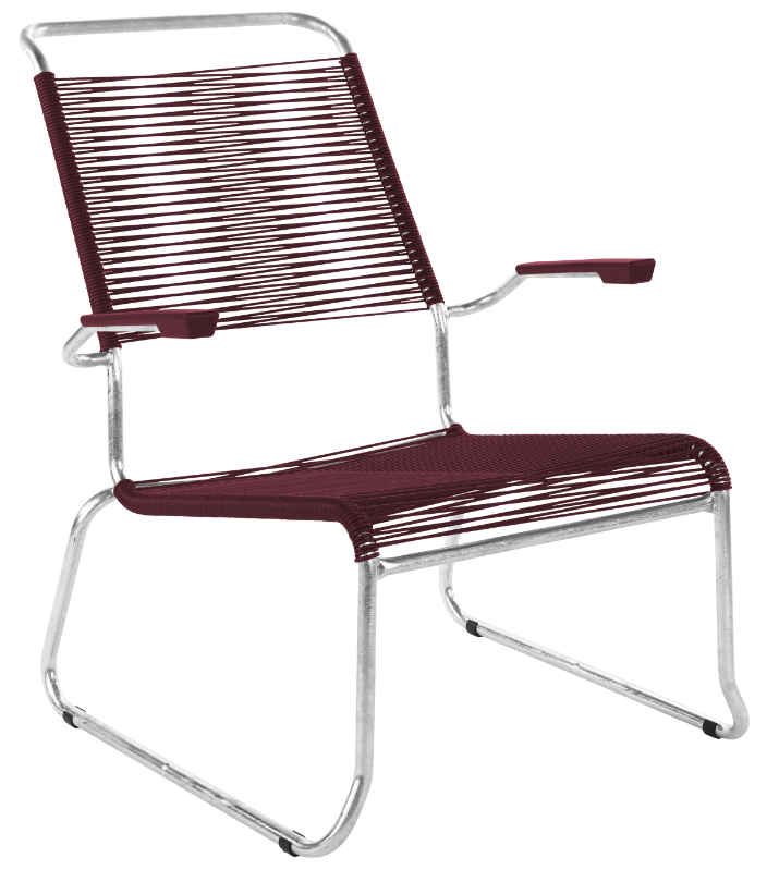 Erleben Sie ultimativen Sitzkomfort im Freien mit dem Säntis Kufen-Hochlehner Spaghetti von Schaffner – perfekt für Ihre Garten-Oase.