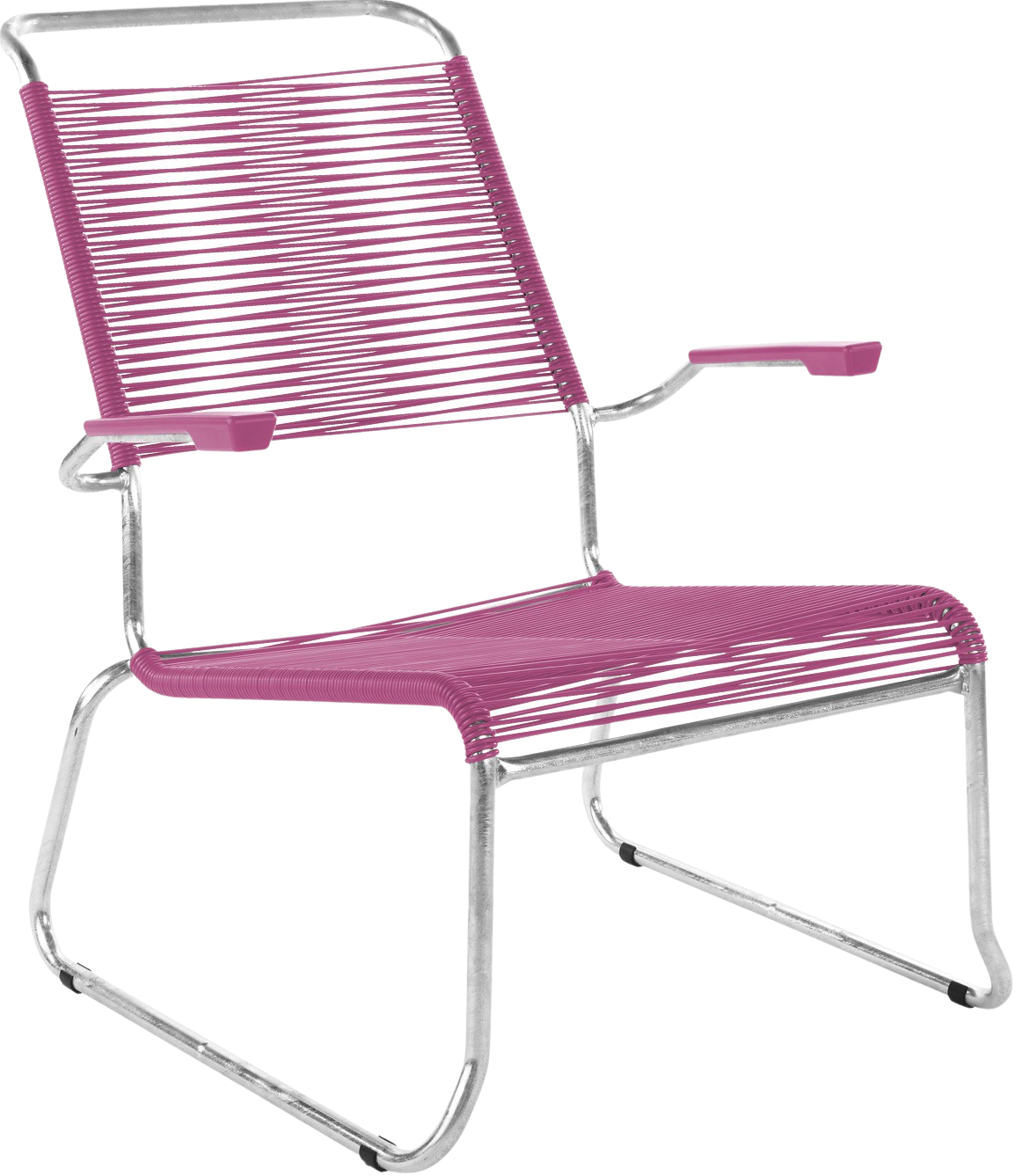 Erleben Sie ultimativen Sitzkomfort im Freien mit dem Säntis Kufen-Hochlehner Spaghetti von Schaffner – perfekt für Ihre Garten-Oase.