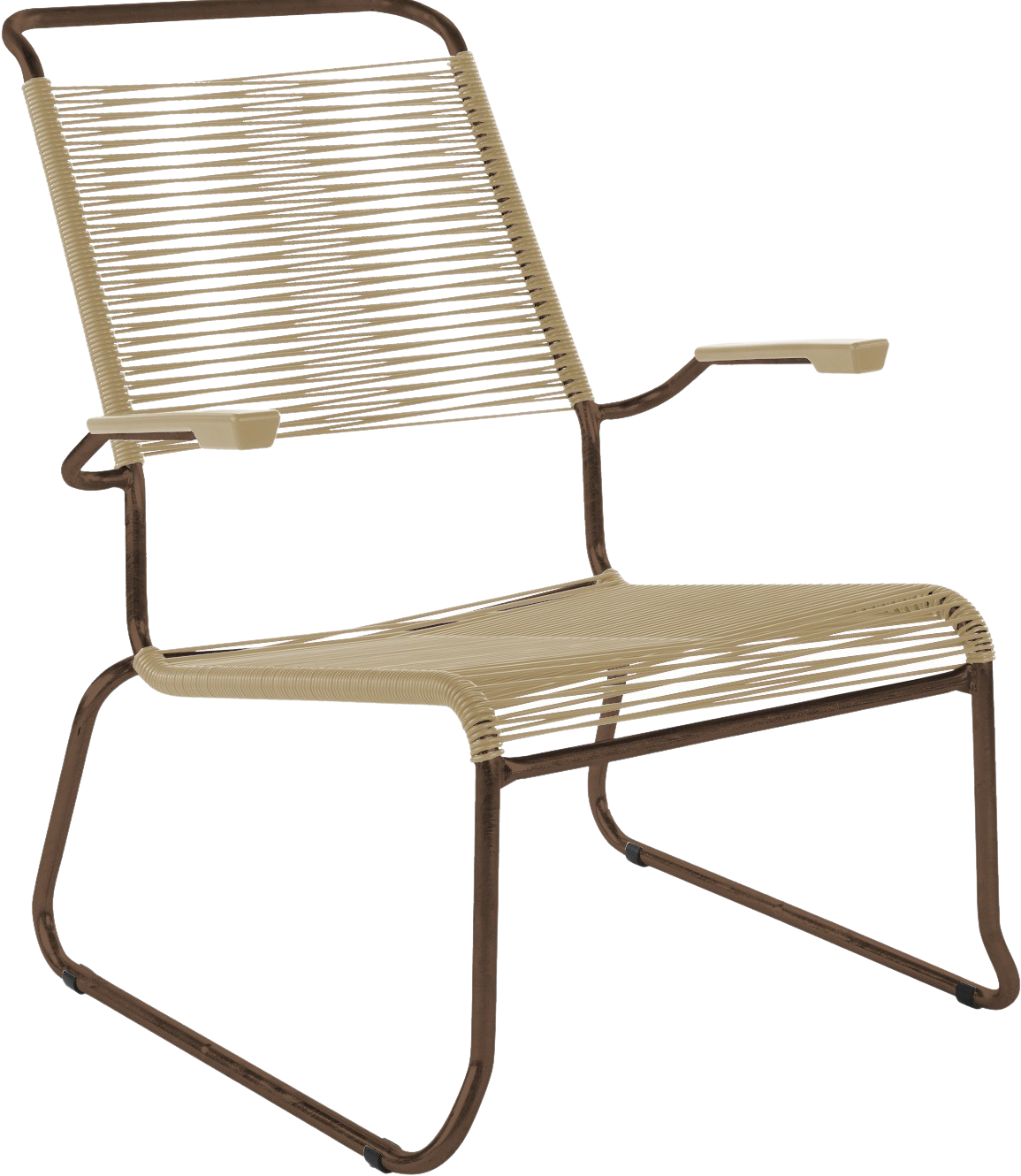 Erleben Sie ultimativen Sitzkomfort im Freien mit dem Säntis Kufen-Hochlehner Spaghetti von Schaffner – perfekt für Ihre Garten-Oase.