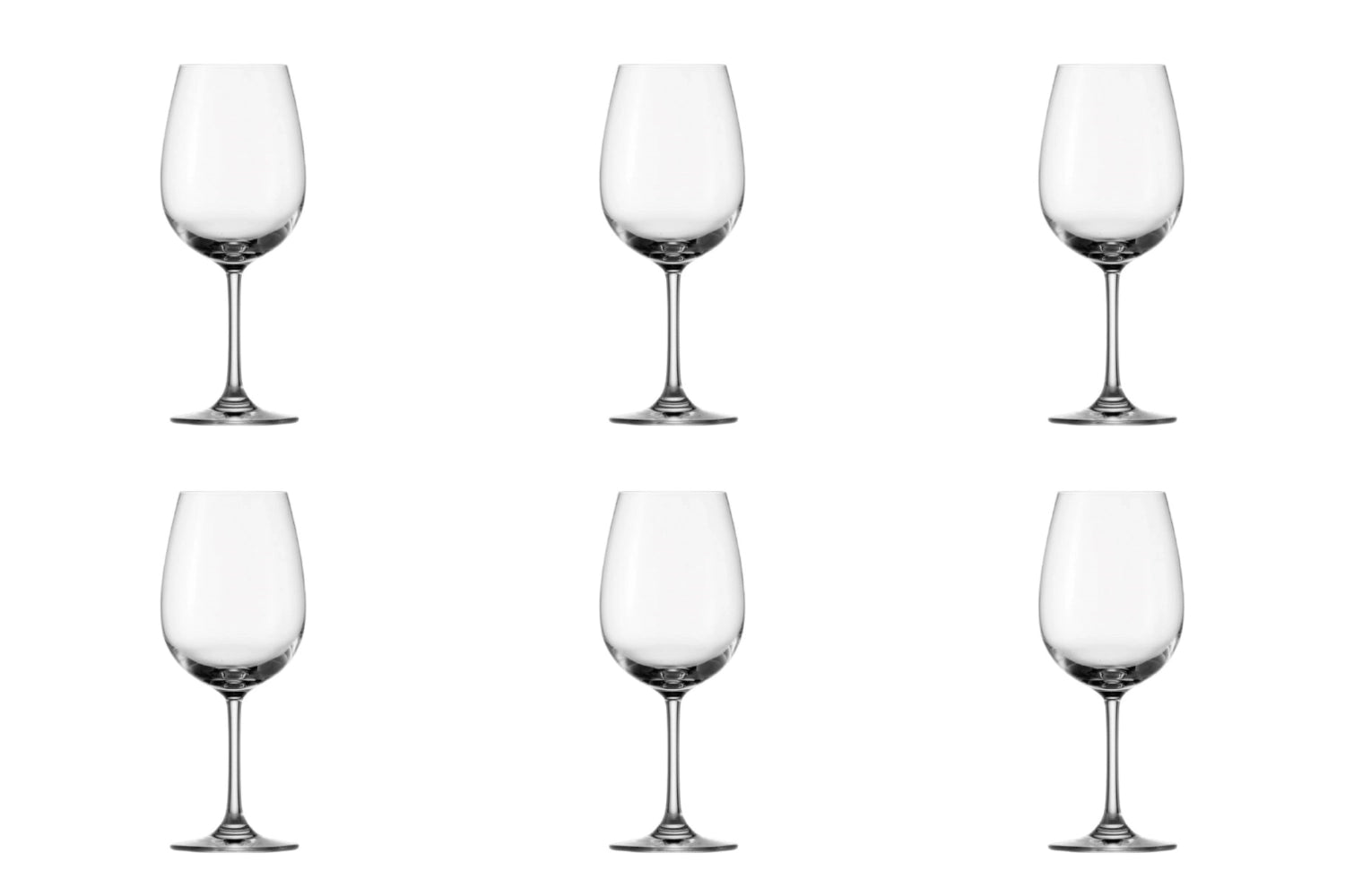 Set de 6 gobelets à vin rouge Weinland 450ml h: 205mm