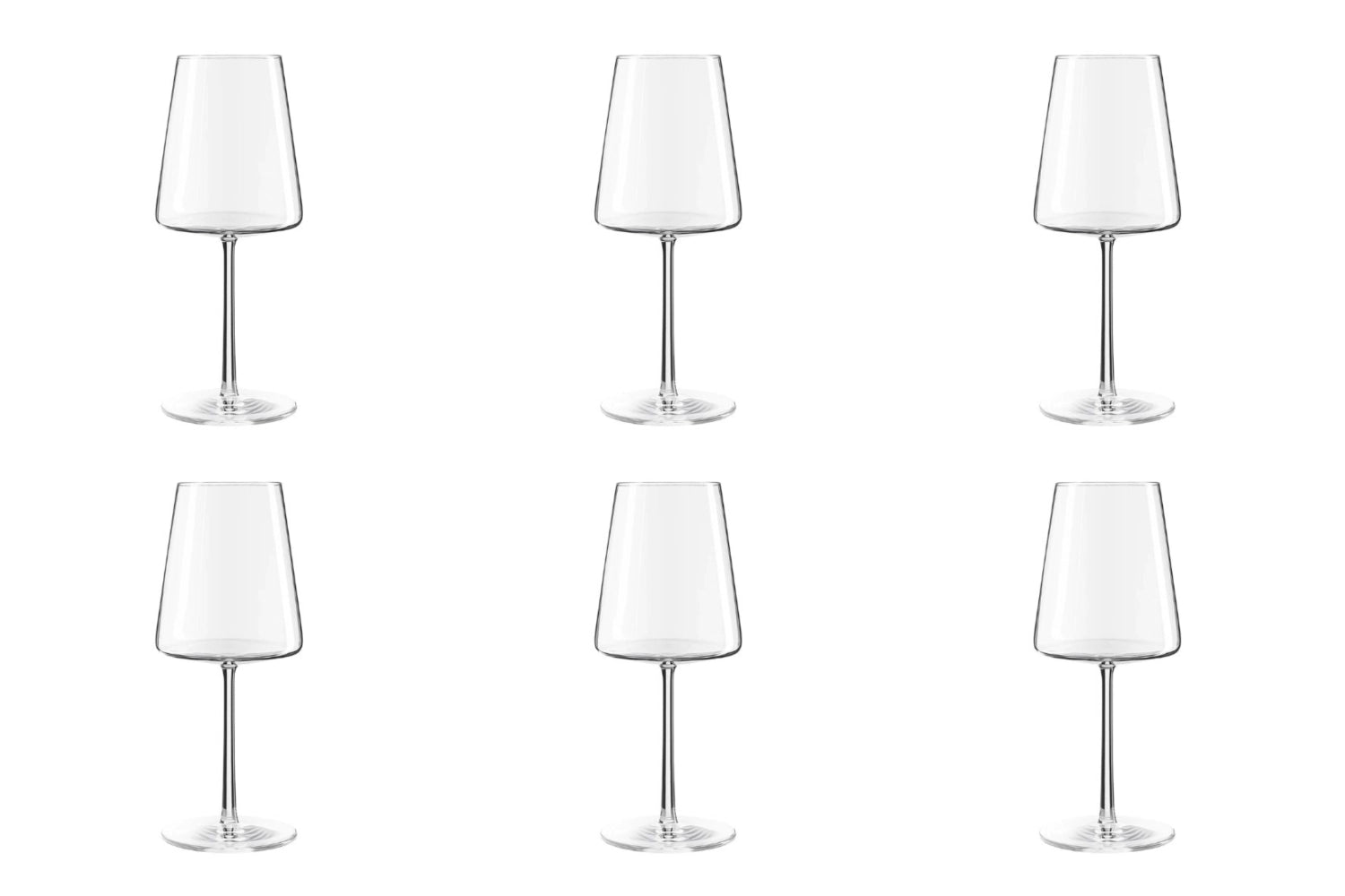 Set de 6 gobelets à vin rouge Power 517ml h: 226mm